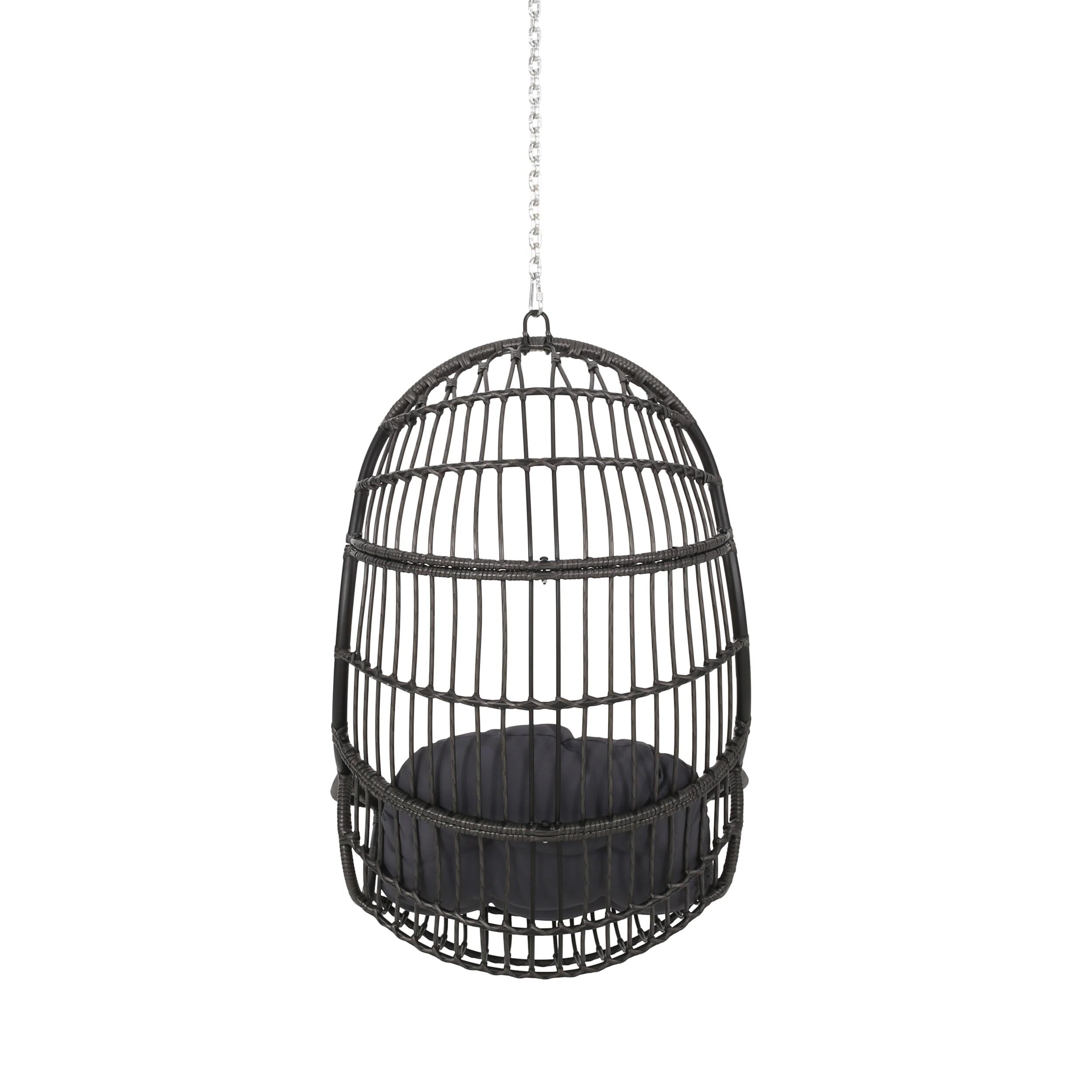 Best Selling Home Decor Richards Rattan Gray Iron Frame Hanging