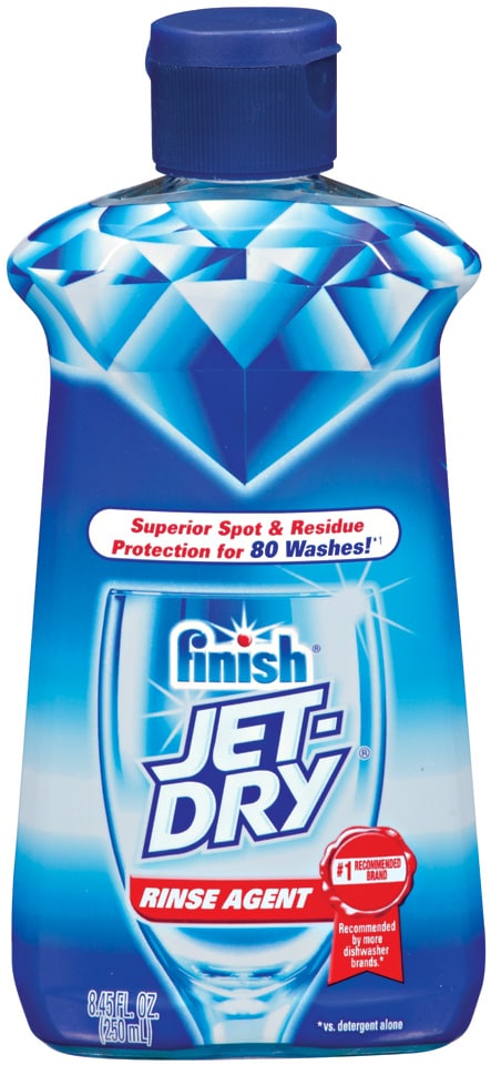 Finish Jet-Dry Rinse Aid, Dishwasher Rinse Agent and Drying Agent