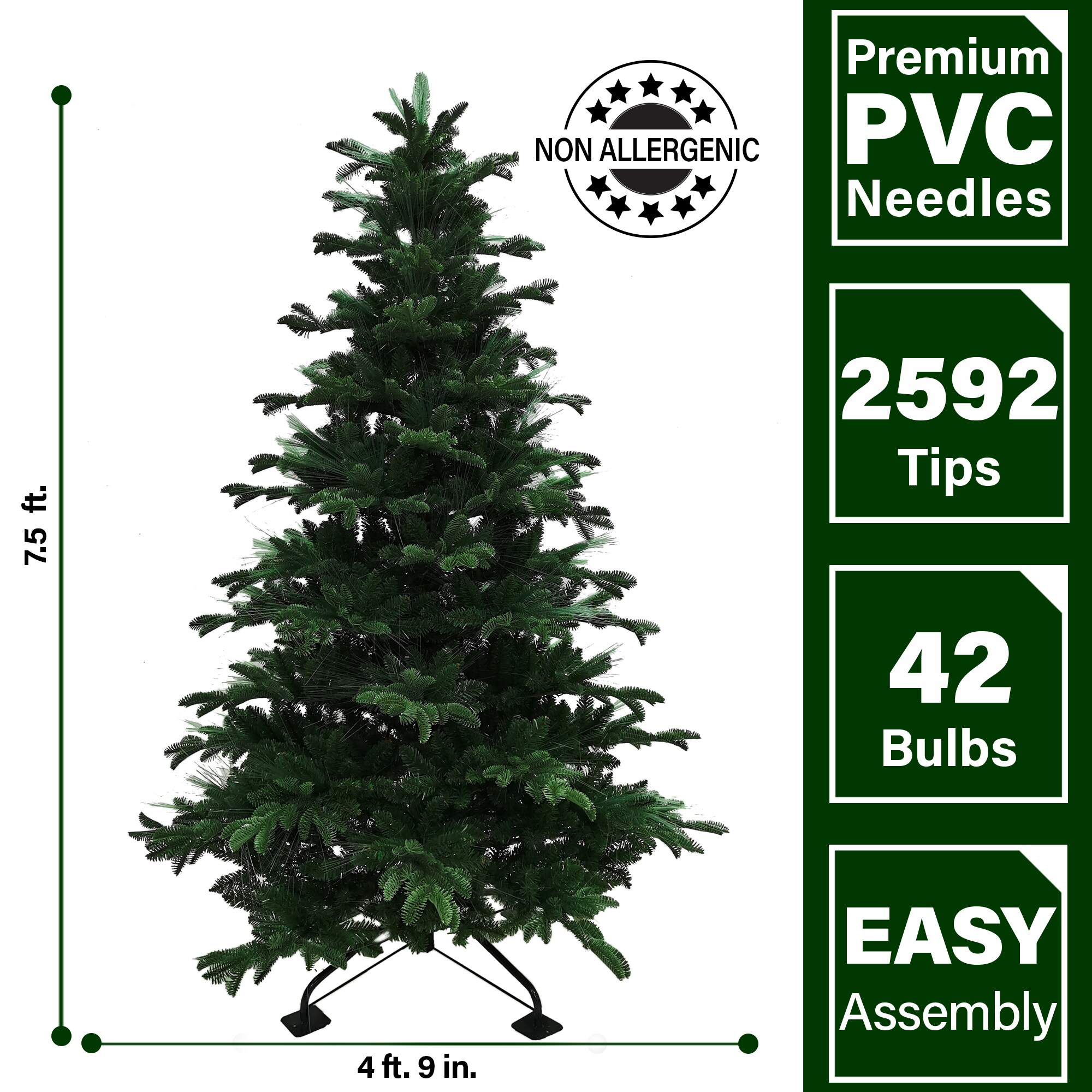 Fraser Hill Farm FFFTFOPT075-6GR Artificial-Christmas-Trees - View #3