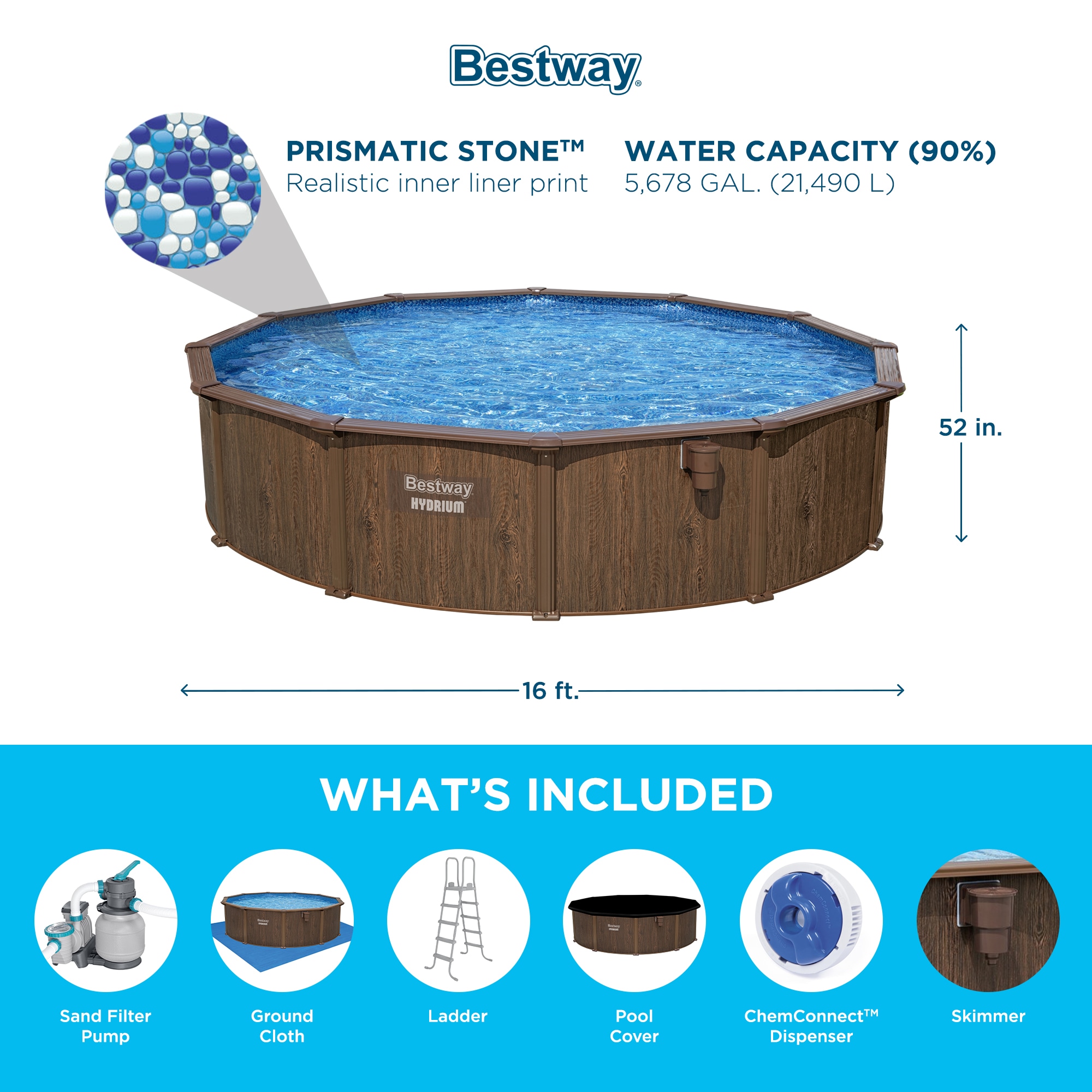 Bestway 561CVE-BW Above-Ground-Pools - View #3