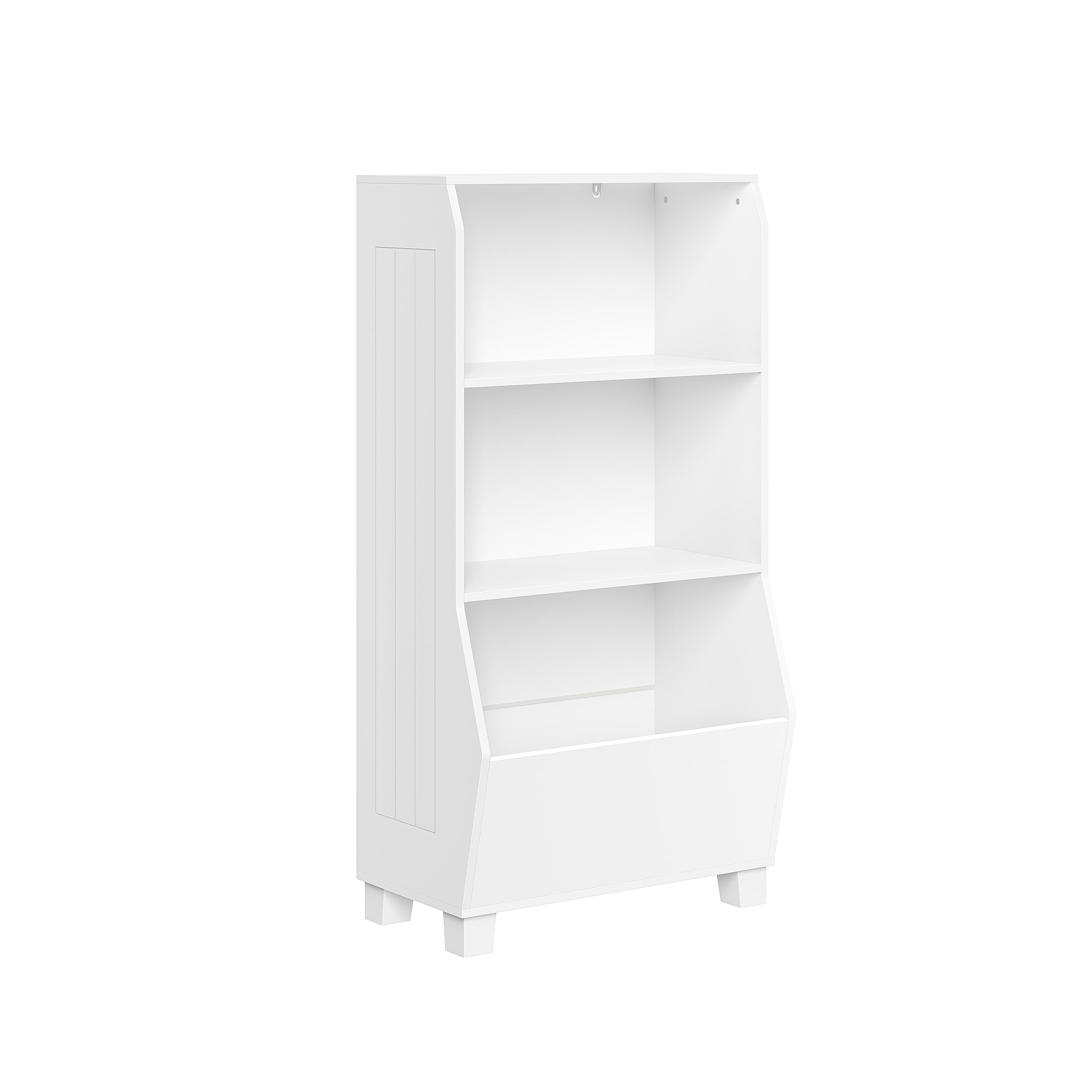 RiverRidge 02-258 White Kids bookcase ( 22.88-Inches W x 44.5-Inches H x 13.75-Inches D )