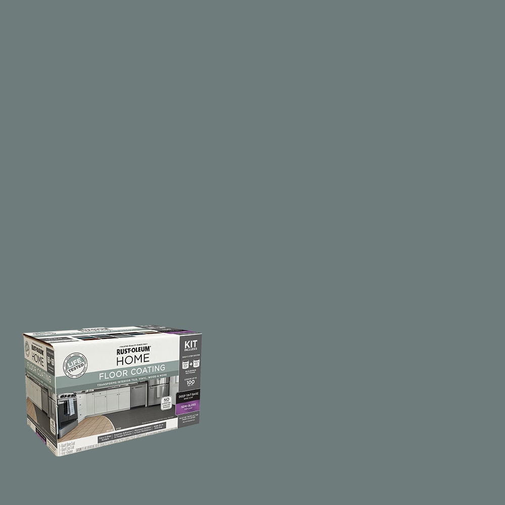 Rust-Oleum 363717T Home Floor Coating Juniper Semi-gloss Interior Porch and Floor paint ( Kit )