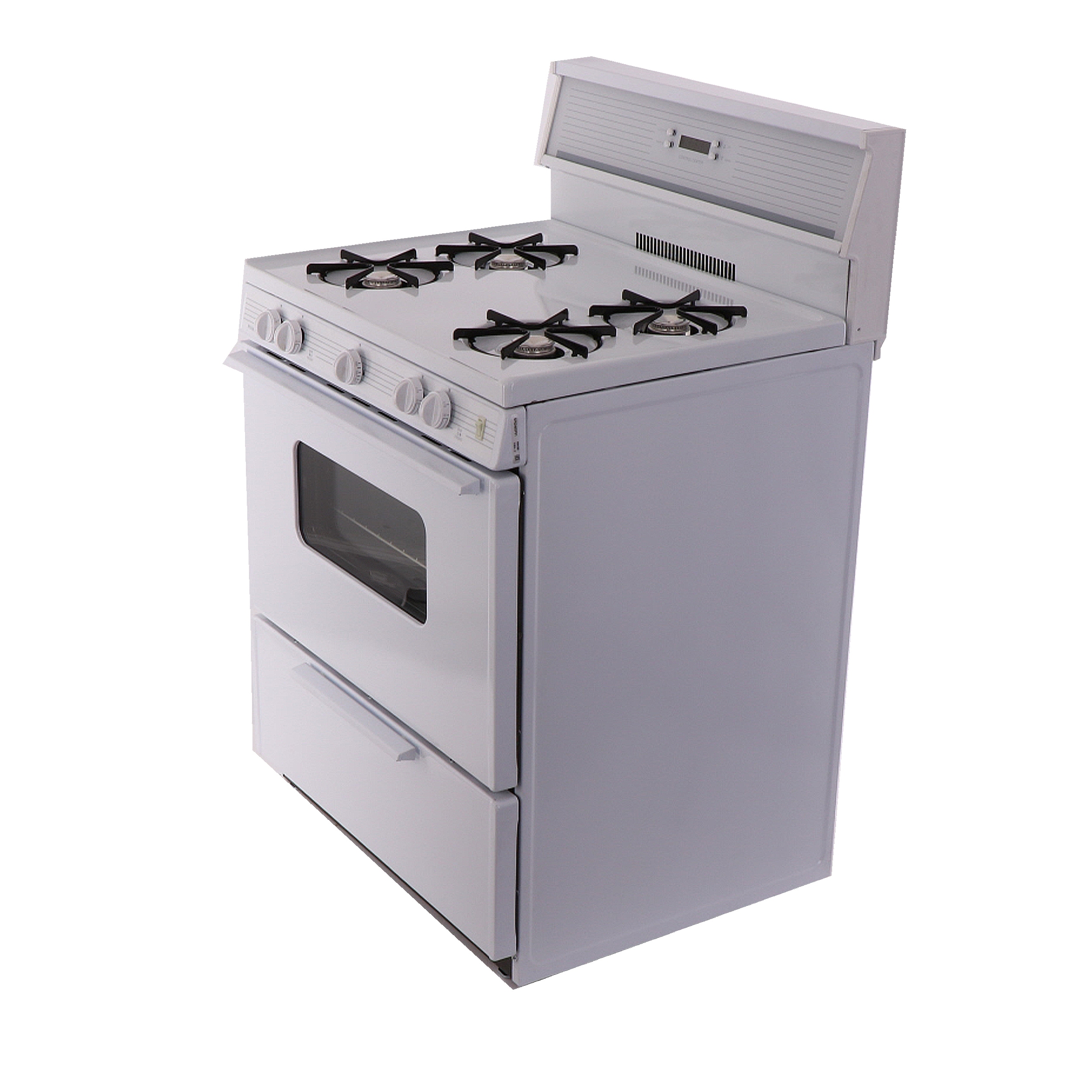 Get the Premium 30” FORTÉ Freestanding Gas Range in White