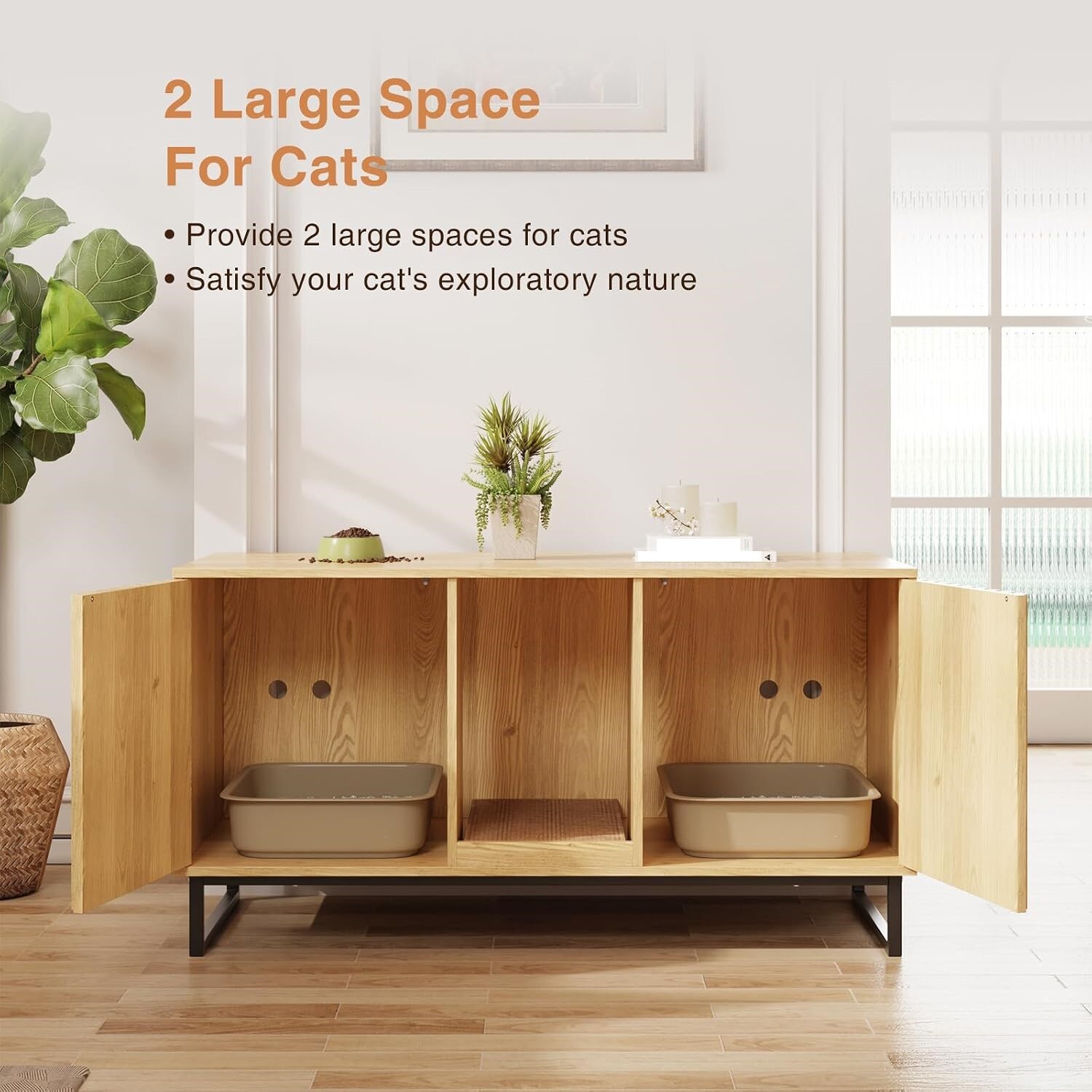 Vabches K1A009YL0M Litter-Boxes - View #13