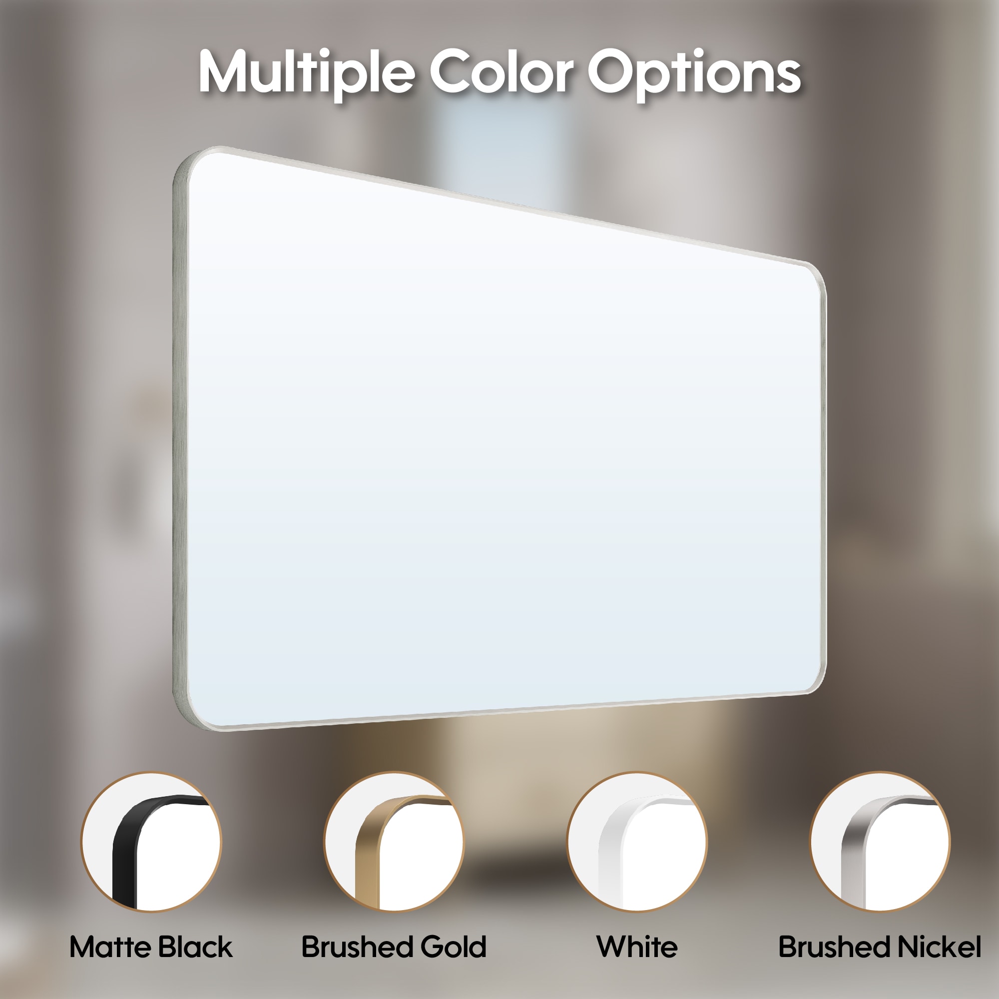 WELLFOR EX-2436FLS Framed-Bath-Mirrors - View #5