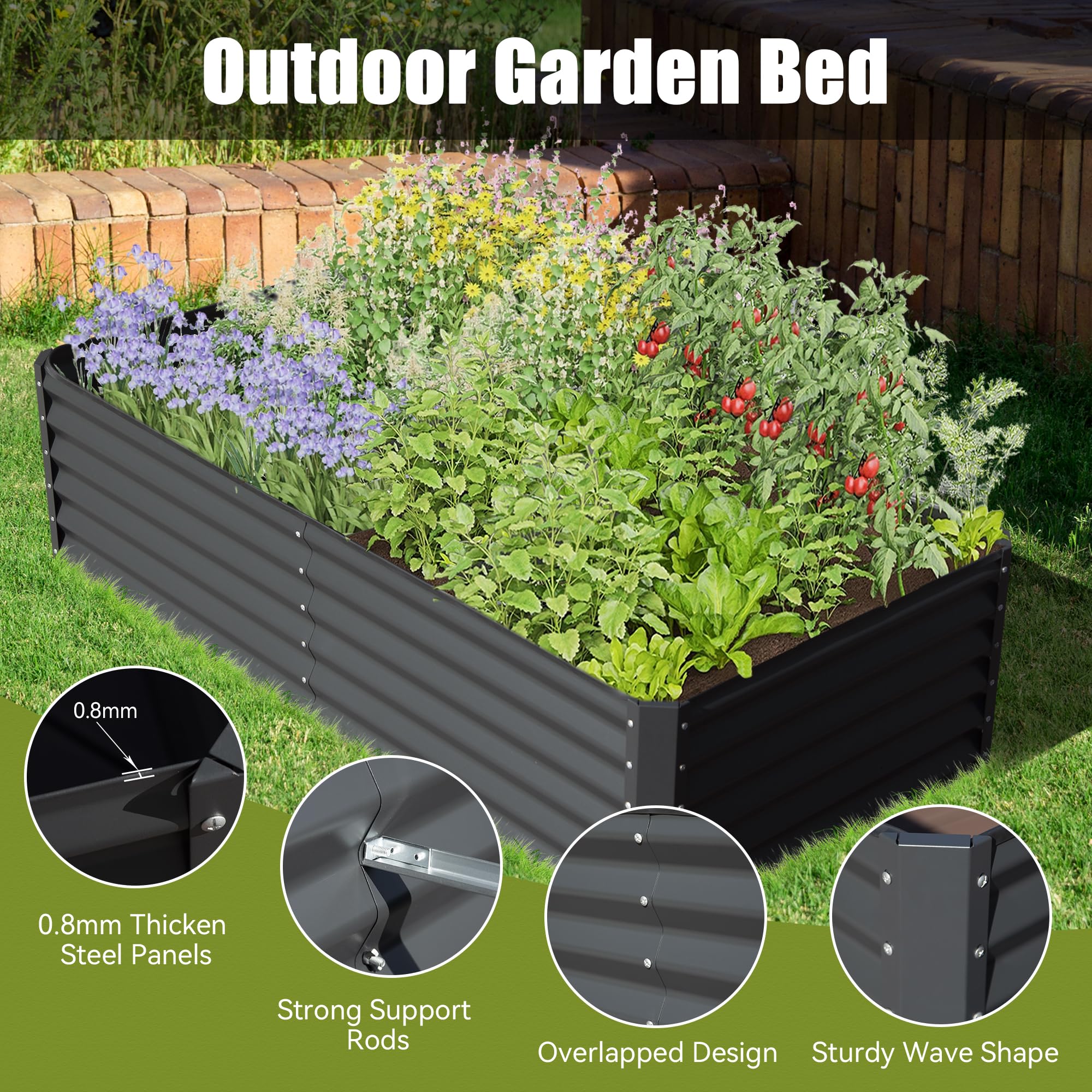 AHIOU HOME ZAAHG-P197984GB Raised-Garden-Beds - View #6