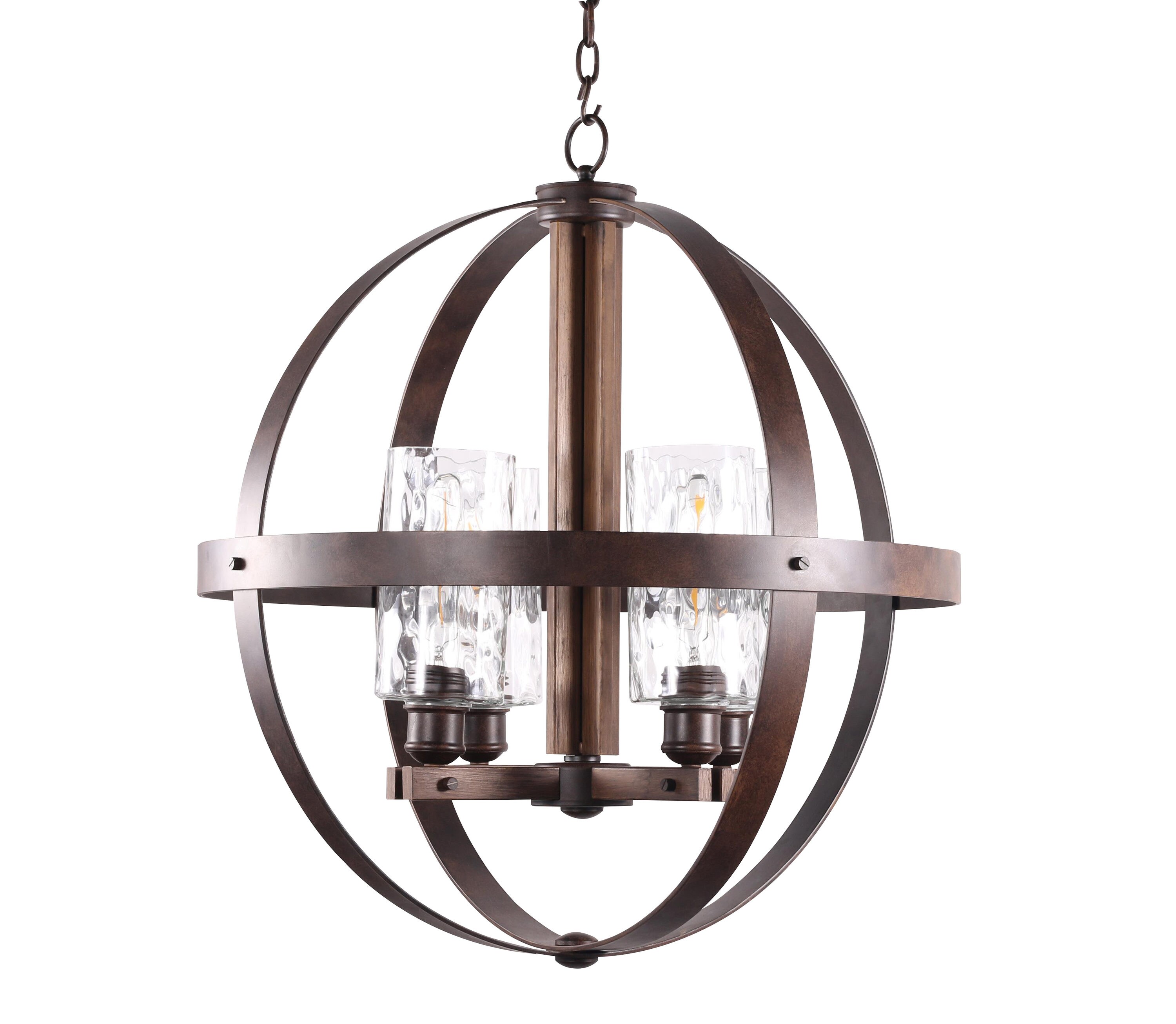 lowes sphere chandelier