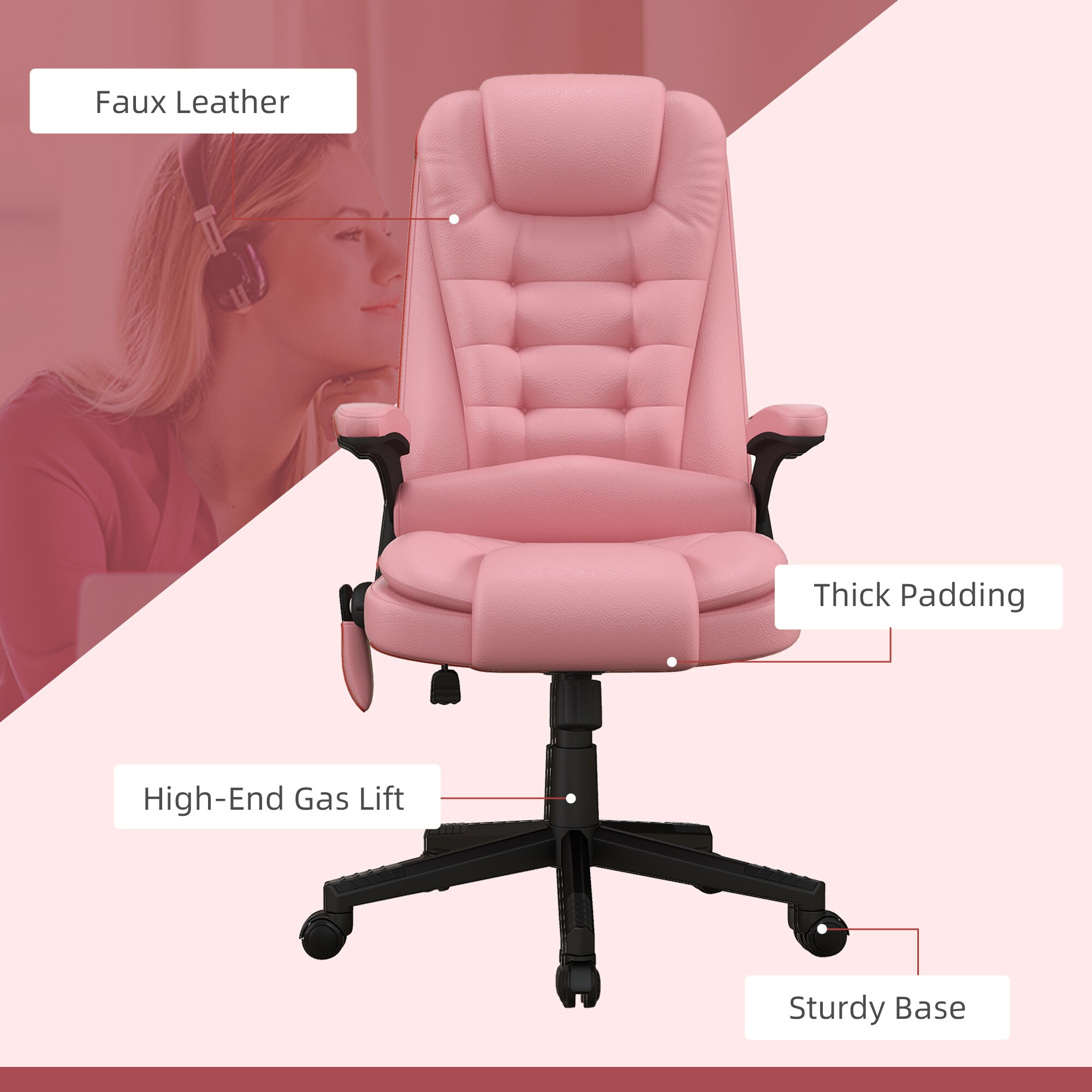 LOVMOR SF-H-W2225P217507 Office-Chairs - View #4
