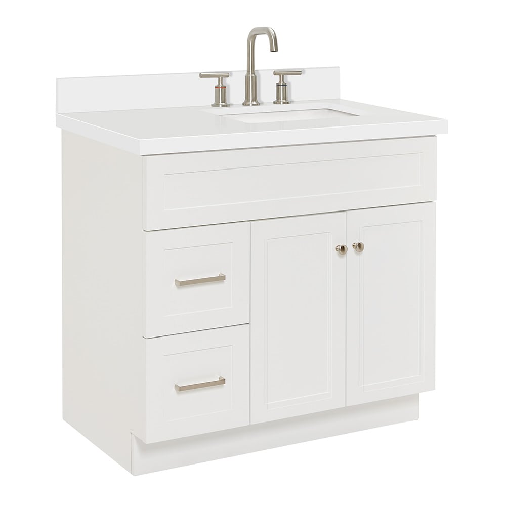 ARIEL F037SRWQRVOWHT Bath-Vanity-Combo - View #3