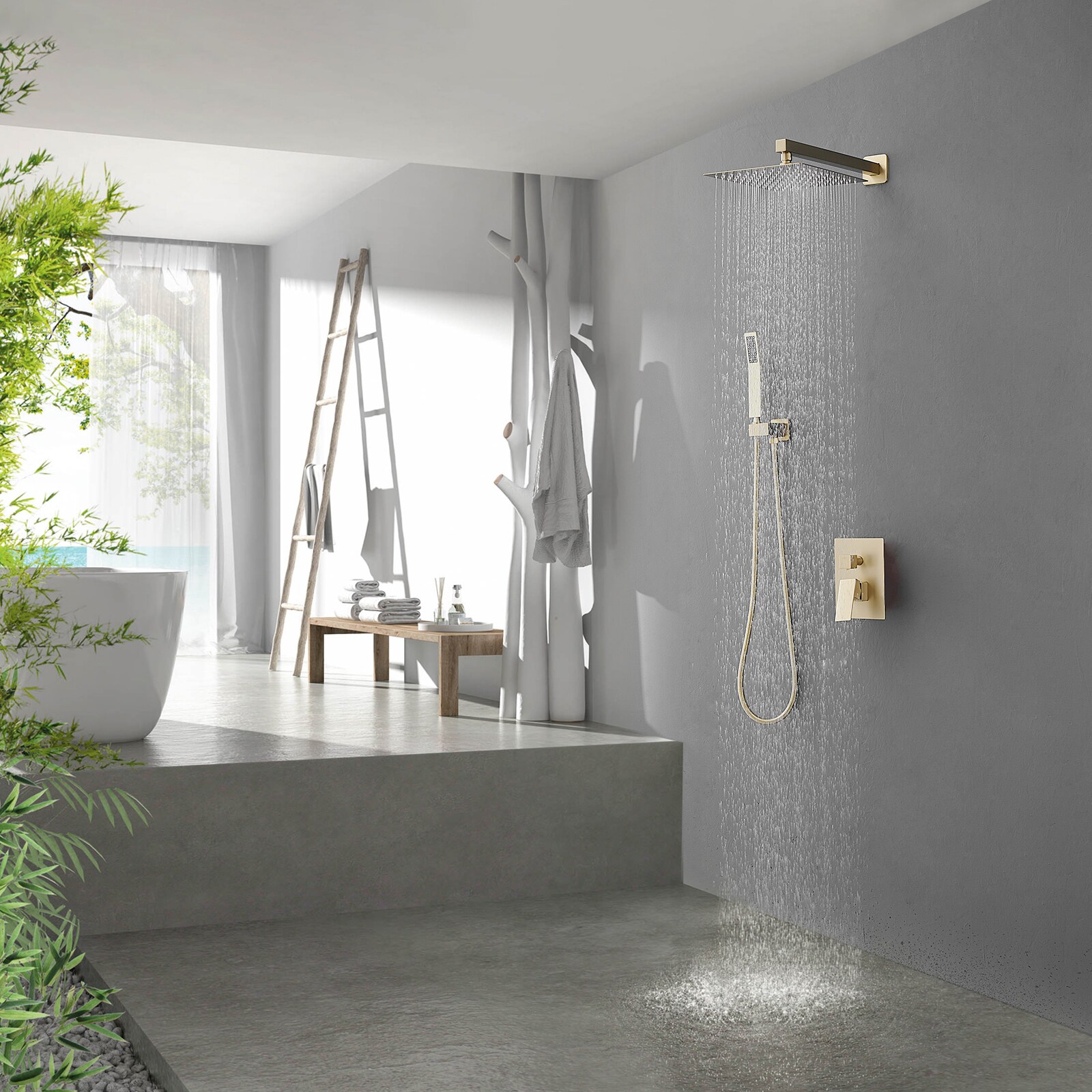 Fapully FA-B-3003NG-12 Showerhead-Bar-Panels - View #4