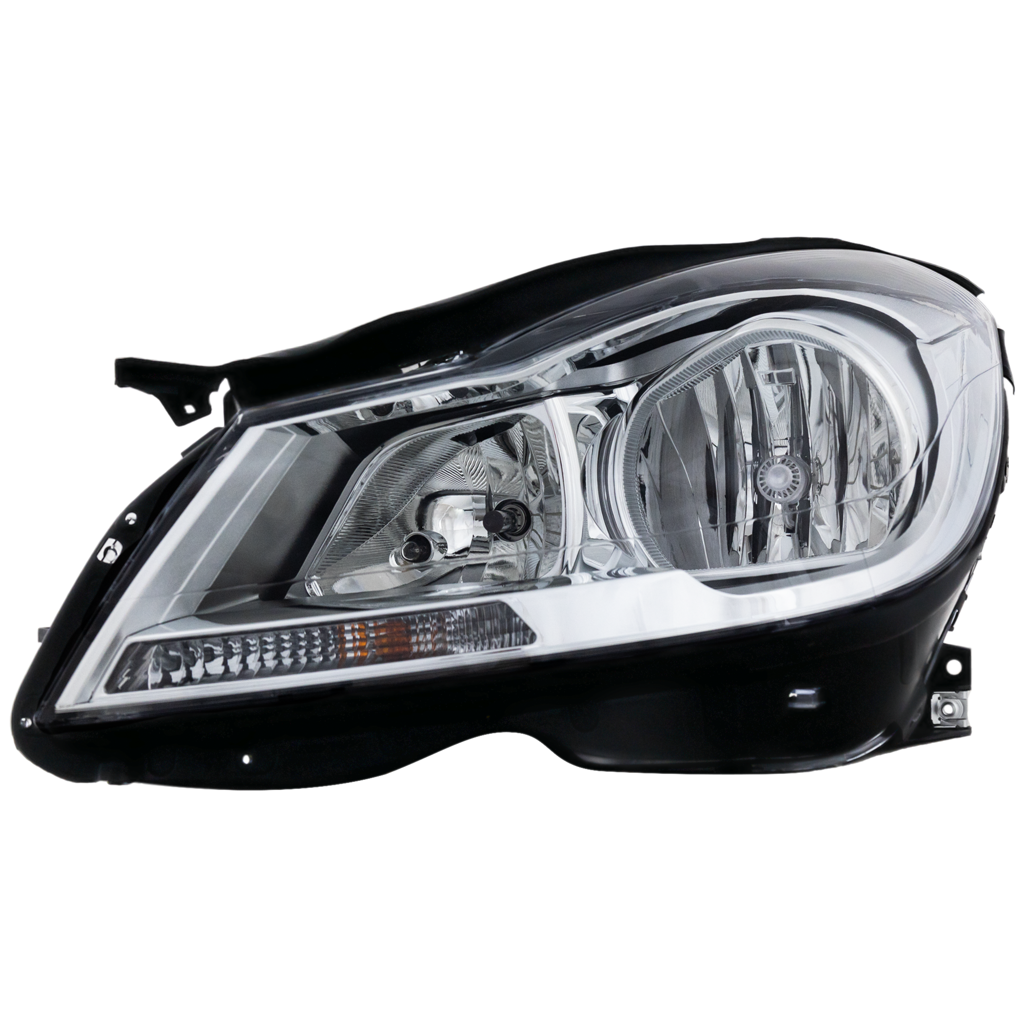 Garage-Pro JCWREPM100386GP Driver Side Headlight For Mercedes Benz C250 2012-2014 Also Fits C300 Halogen with Bulb(s) Sedan Replaces# 2048205359