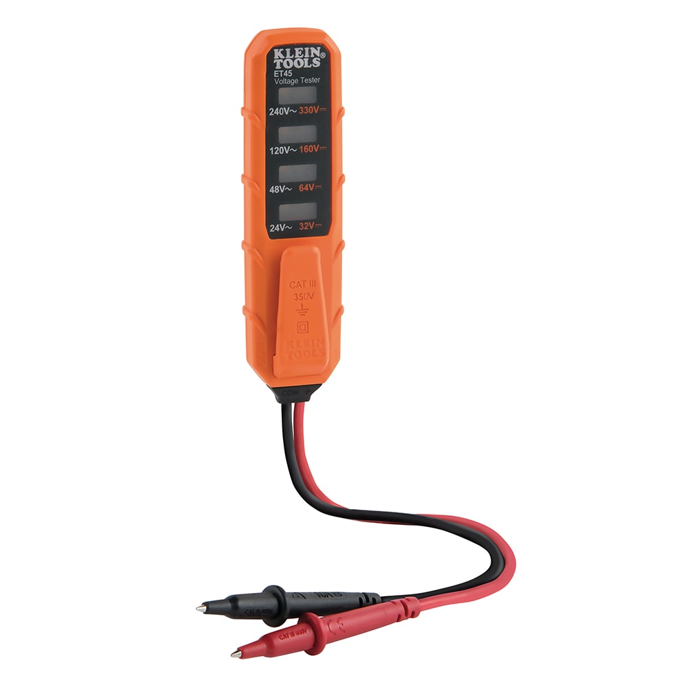 Klein Tools AC/DC Voltage Tester 240-Volt ET45 at Lowes.com