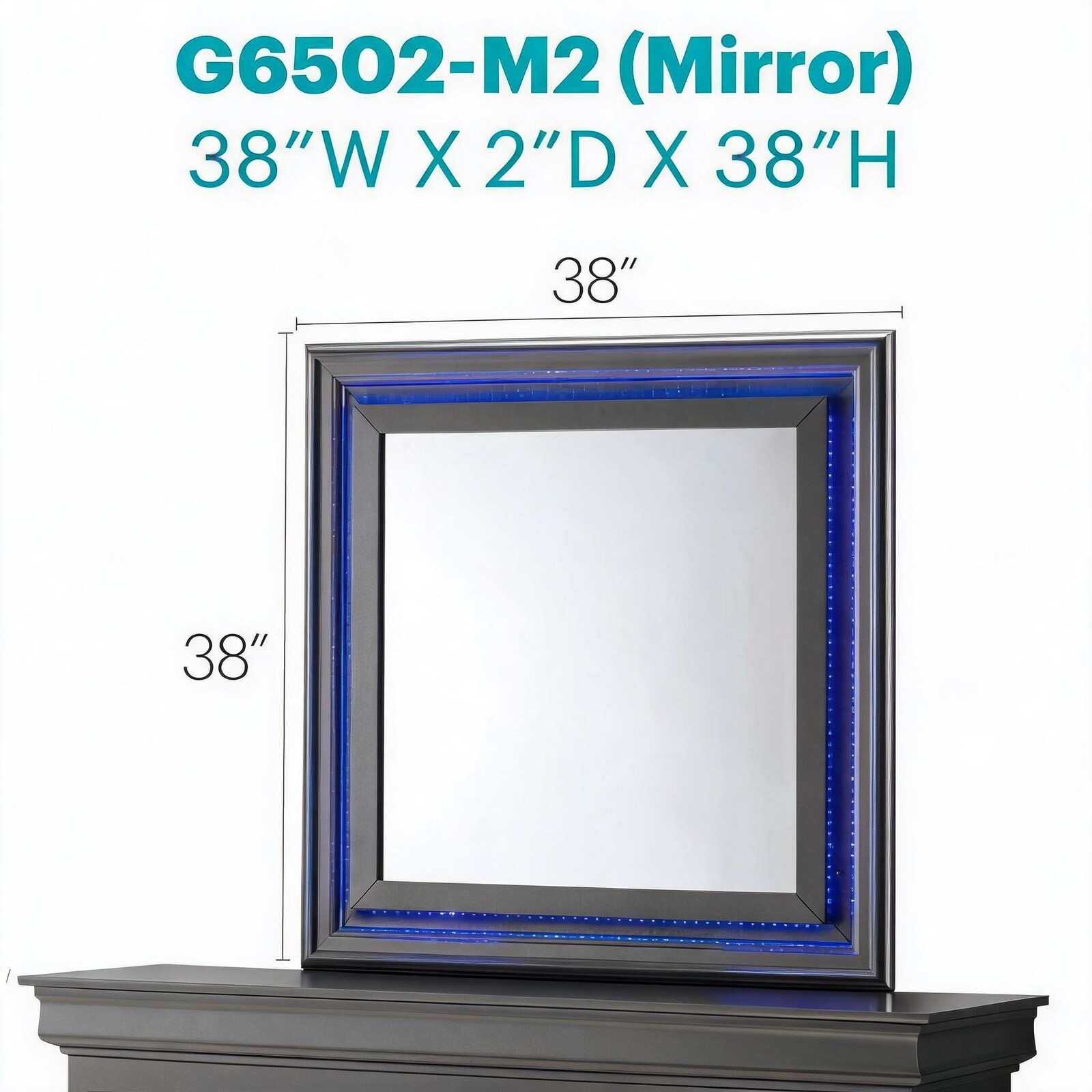 LIVACA LYR102864 Framed-Bath-Mirrors - View #6