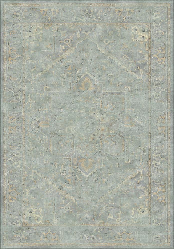 Hand-Knotted Gray Viscose 5' x 7' Reversible Area Rug
