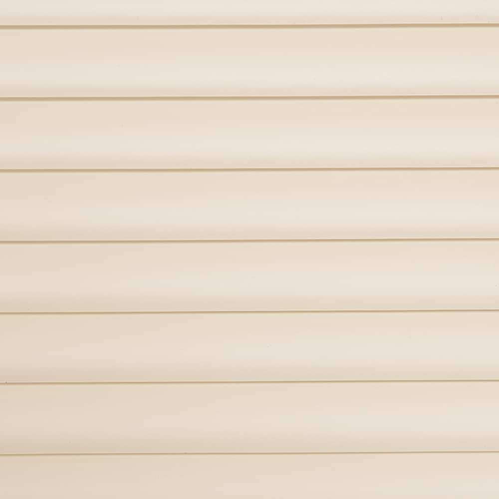 Project Source 1-in Slat Width 72-in x 64-in Cordless Ivory Vinyl Room ...