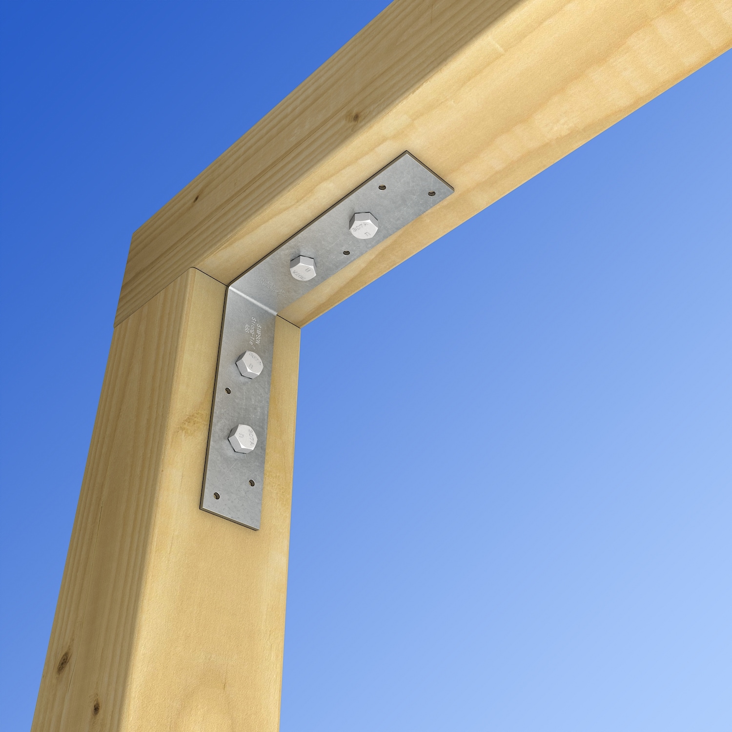 Simpson Strong-Tie A66 Mending-Plates-Brackets-Braces - View #4