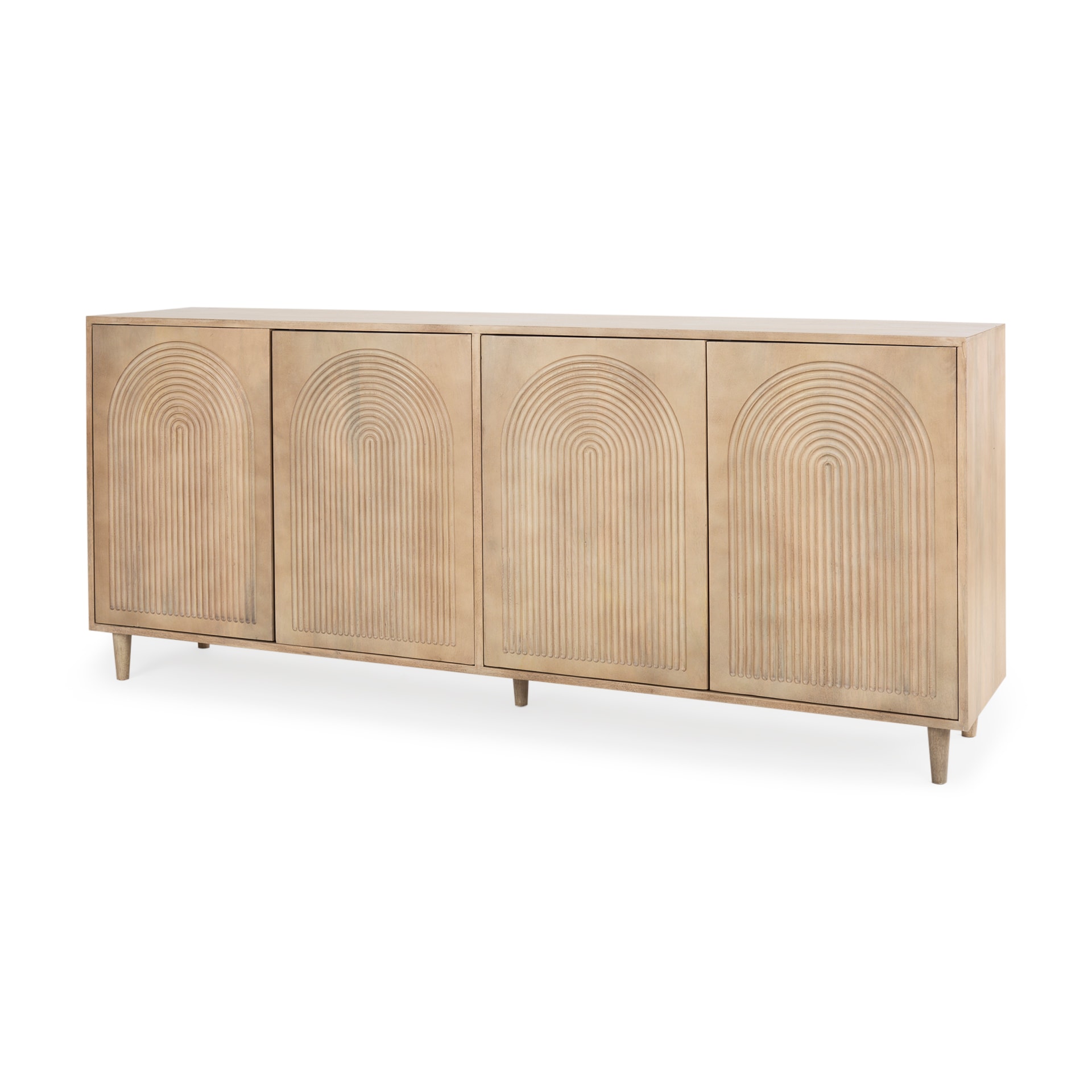 Mercana 69954 Contemporary/Modern Brown Mango Sideboard