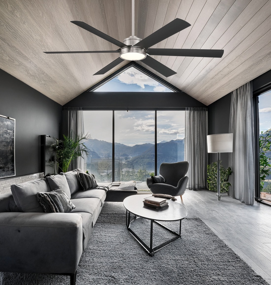 Minka Aire F897L-BNW/CL Ceiling-Fans - View #3