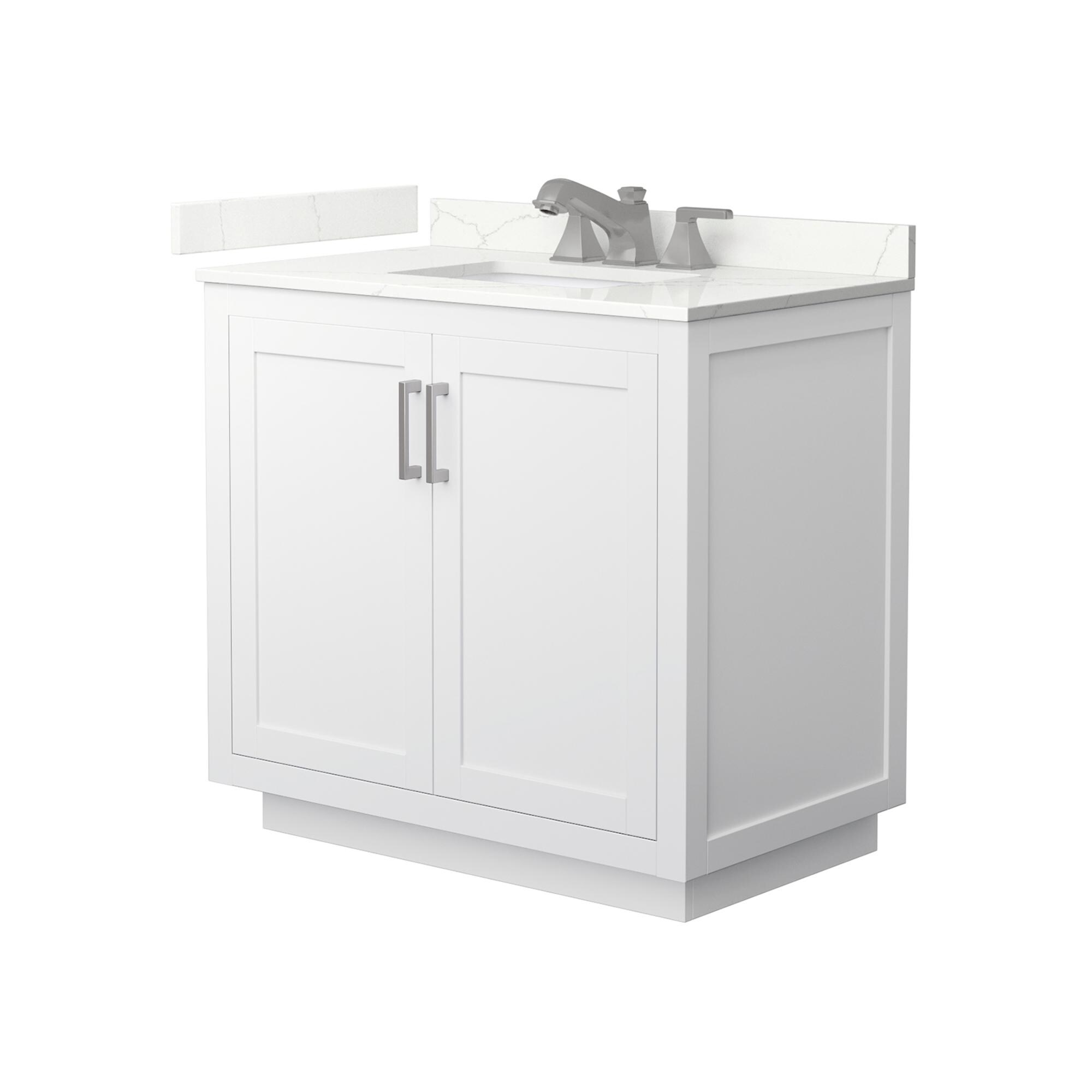 Wyndham Collection WCF292936SWHGTUS3MXX Bath-Vanity-Combo - View #2