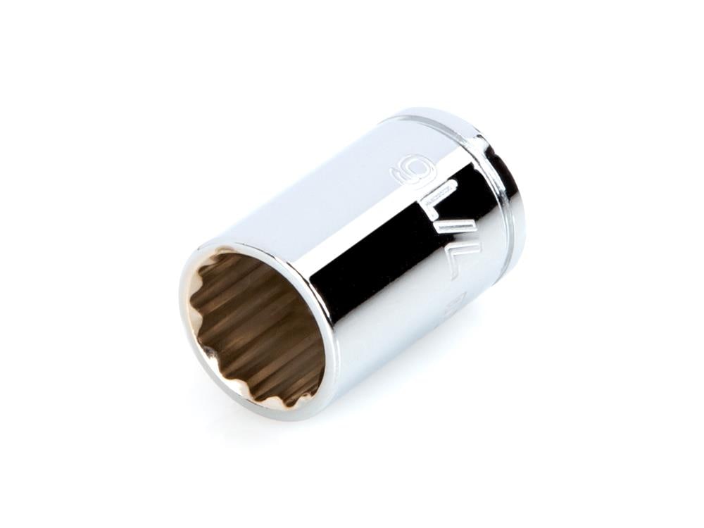TEKTON SHD02211 1/4-in Drive Standard (SAE) 7/16-in Shallow Socket