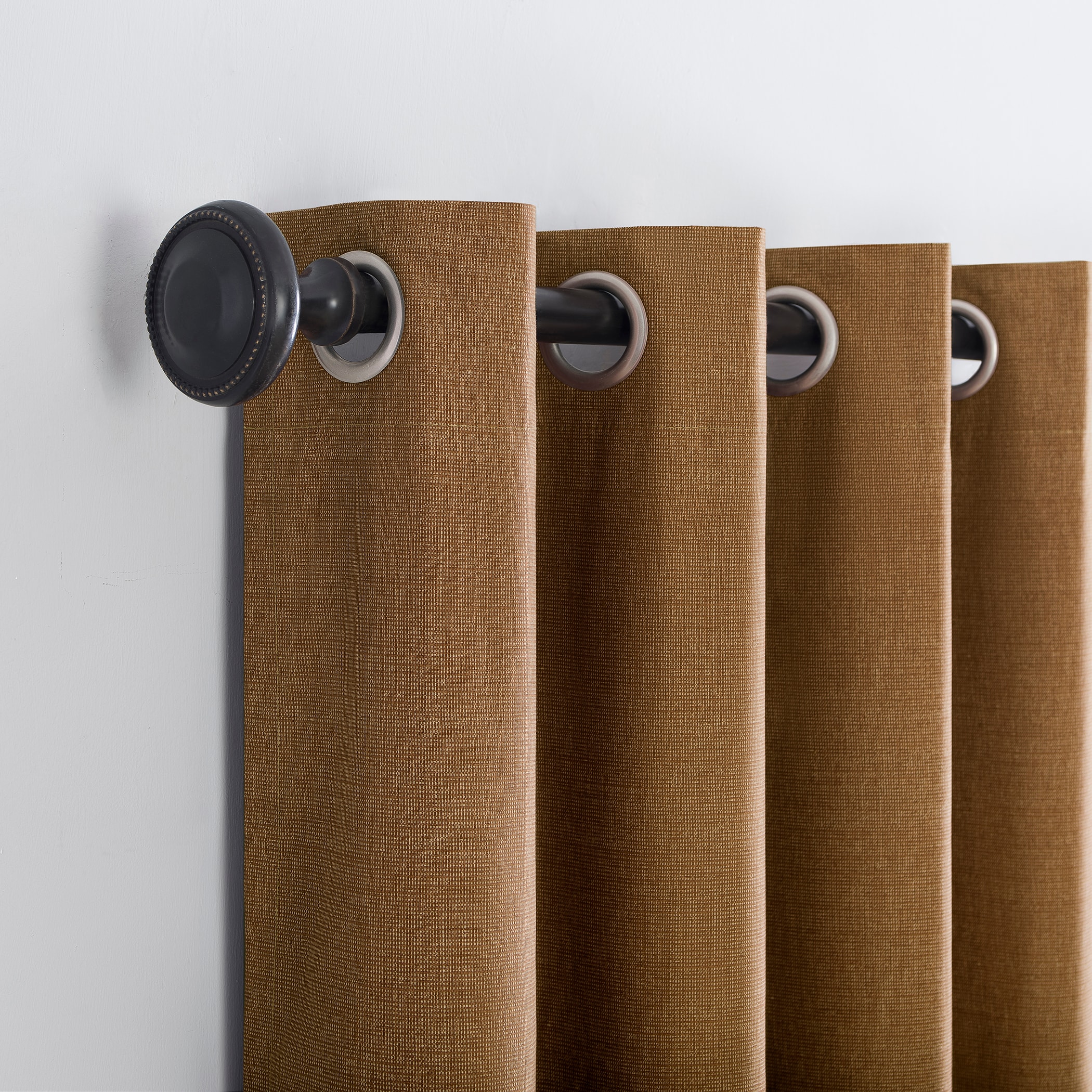 Pecan Thermal Insulated Blackout Grommet Curtain Panel
