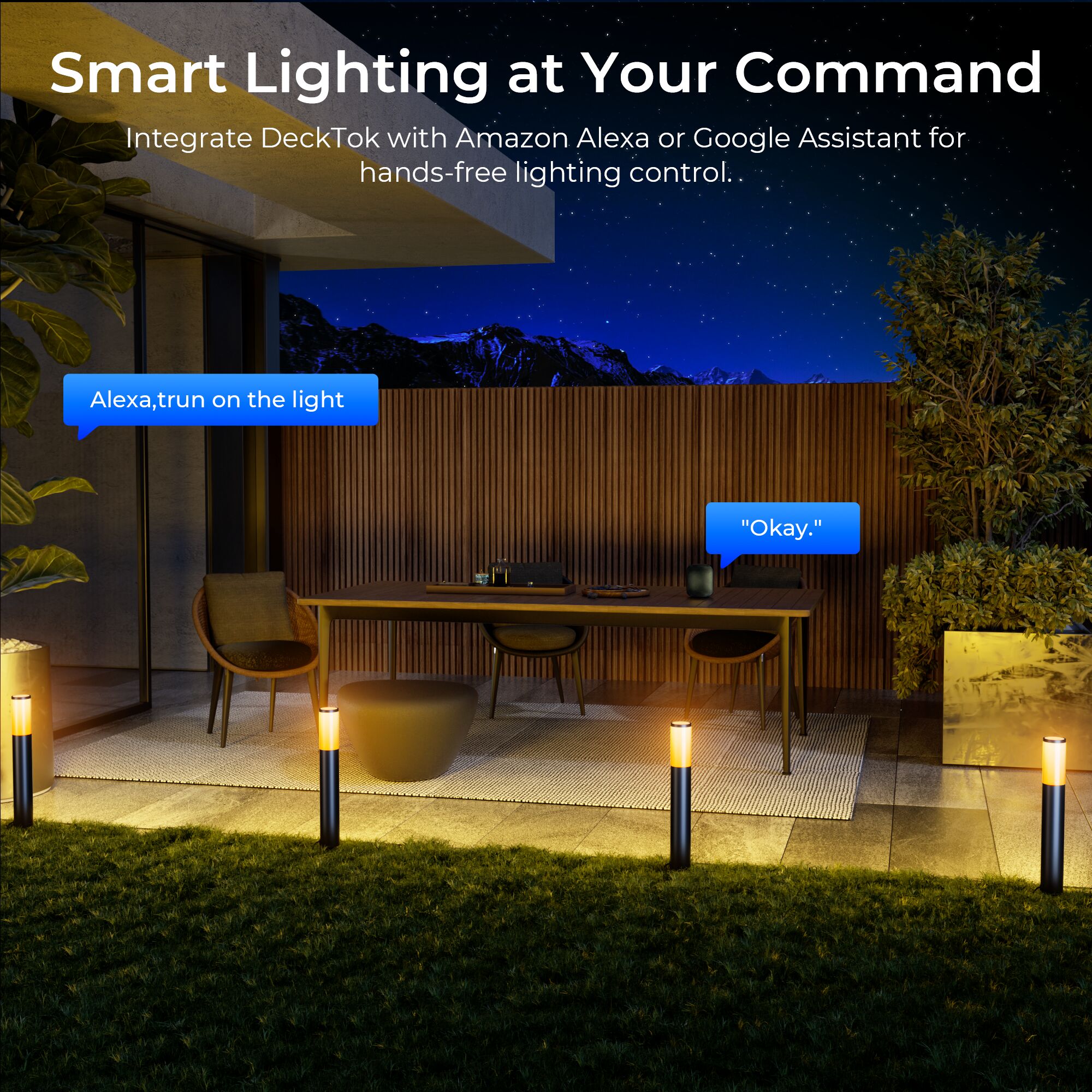 DeckTok  DCFL-RGBTW-06-2 Path-Lights - View #3