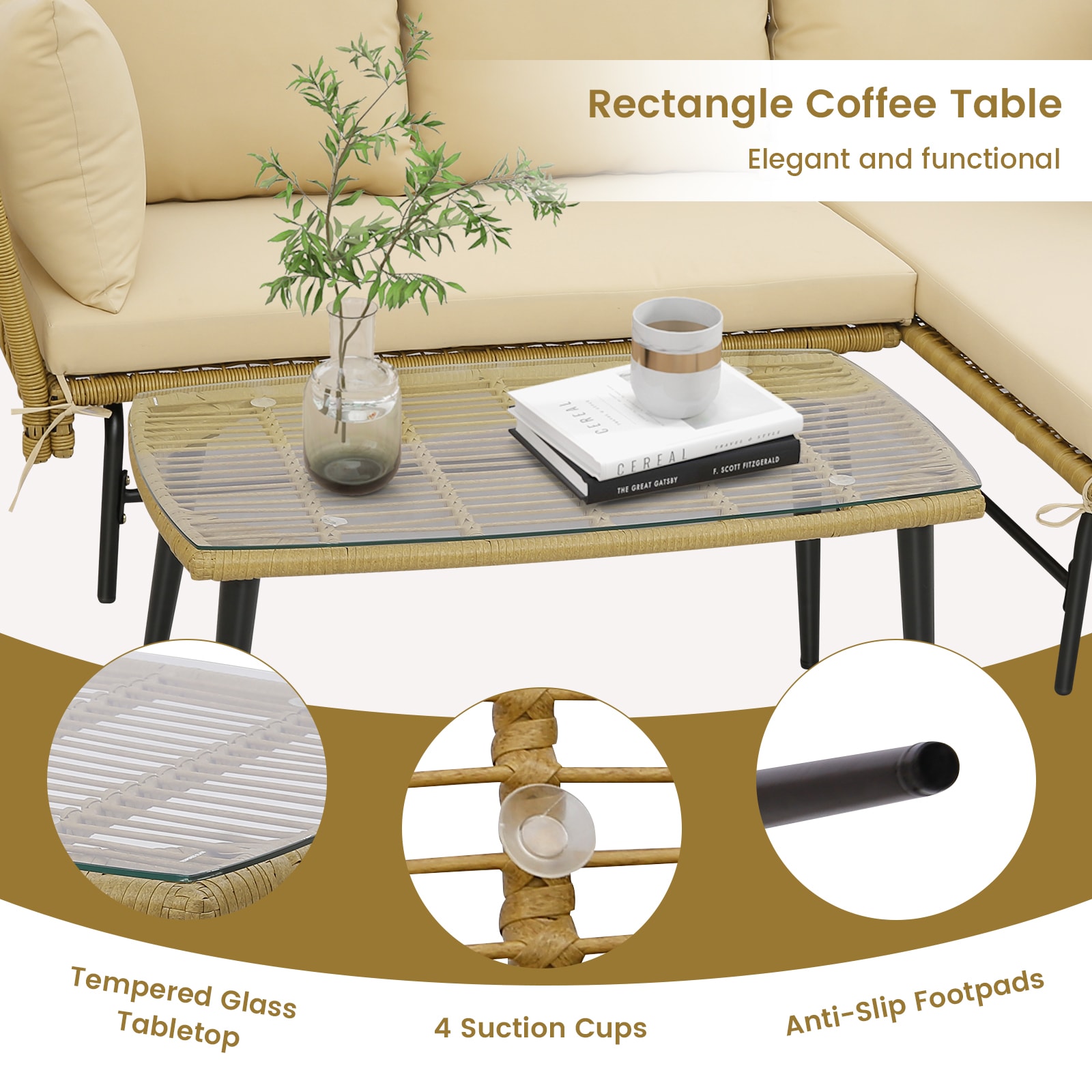 Ayelon 133BNLW4KHW71 Patio-Sofas-Daybeds - View #4