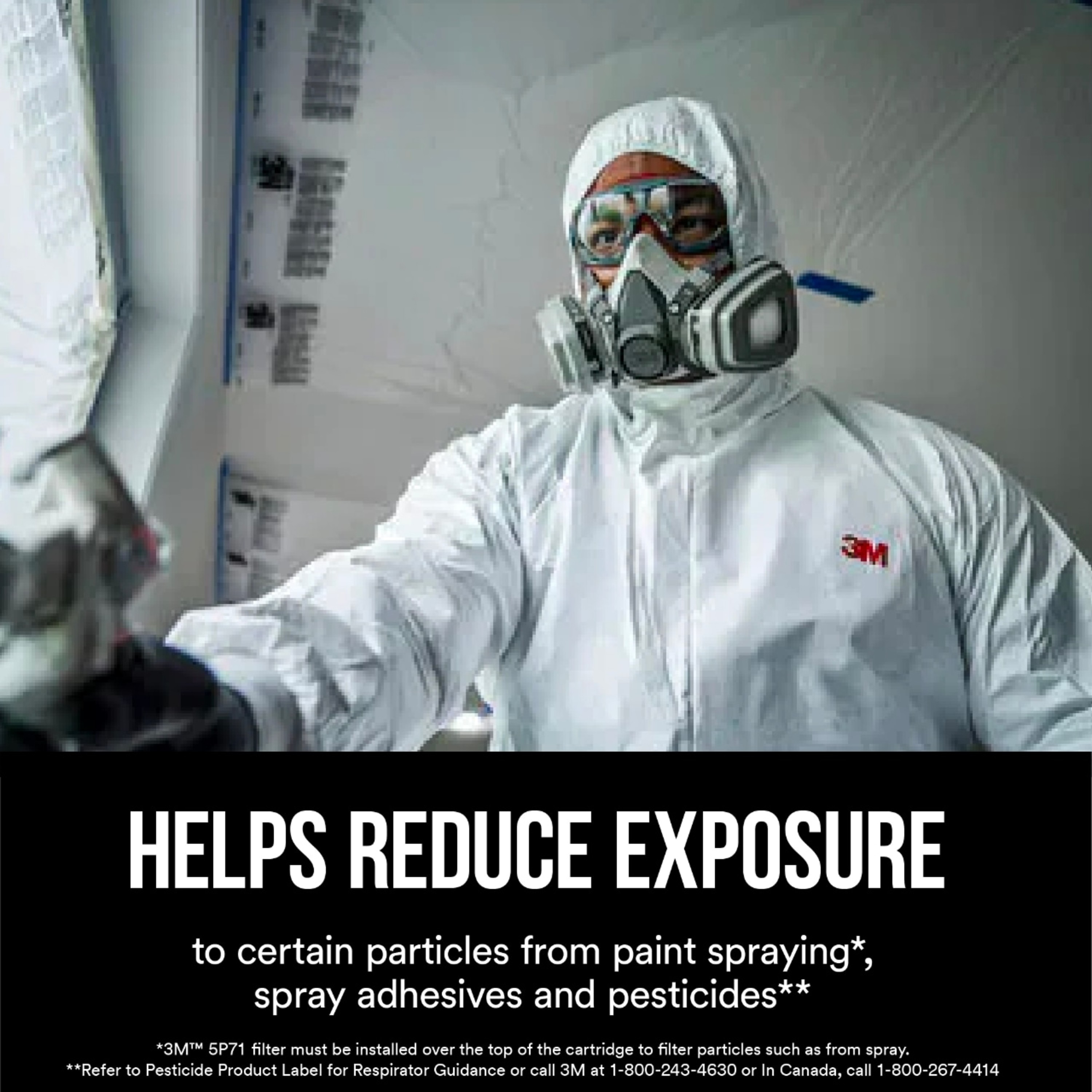 3M 5P71P6-DC respirators - View #6