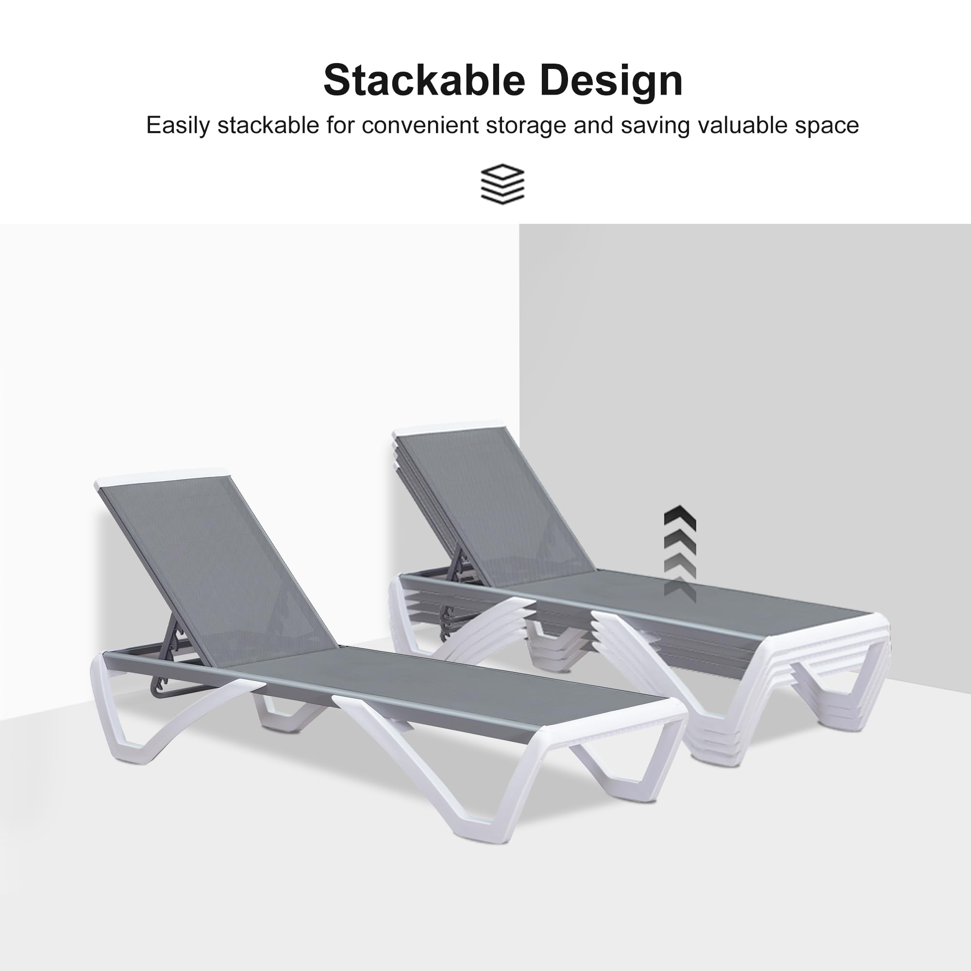 PURPLE LEAF LS04-ZW-ZB-RB Patio-Chairs - View #6