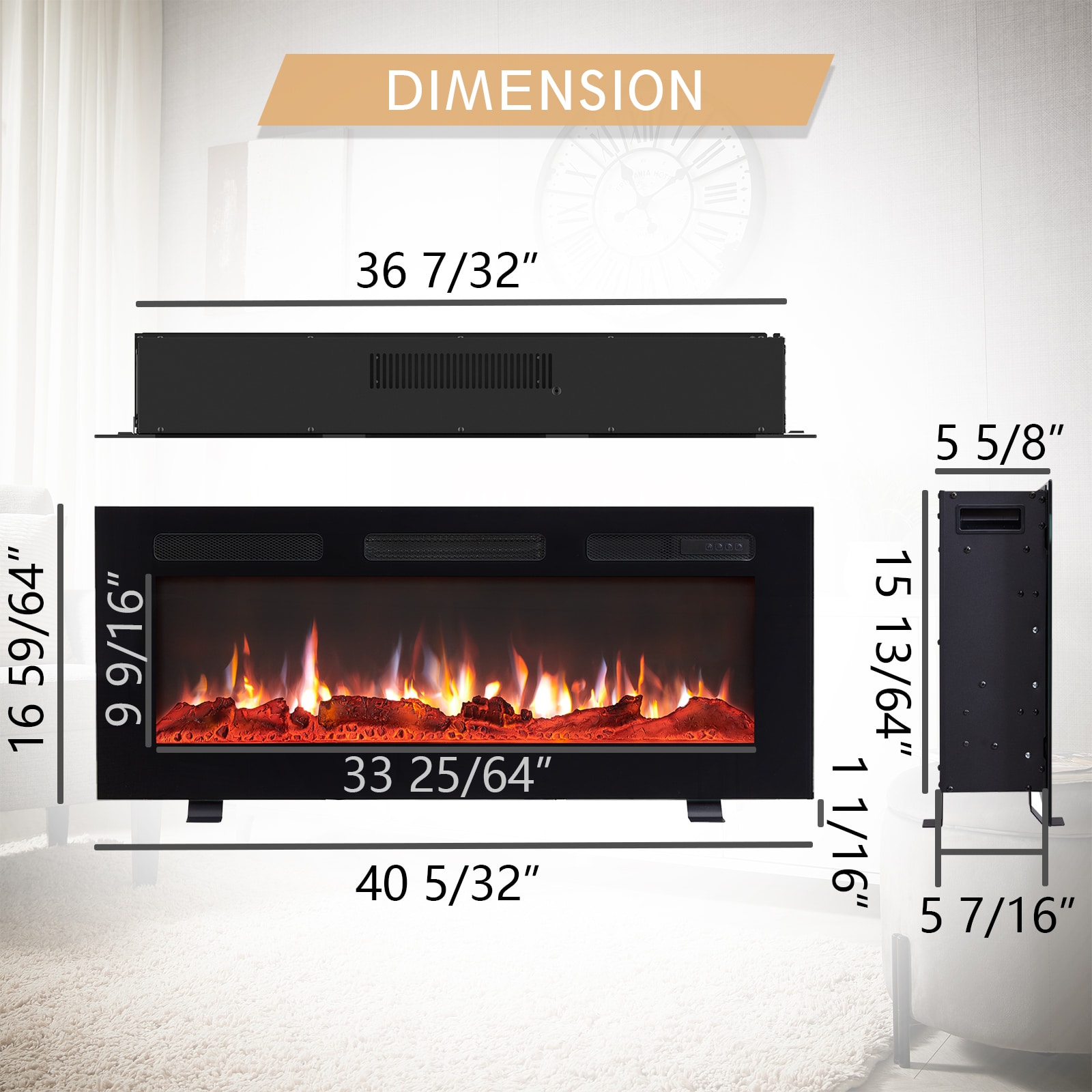EdenDirect NLCD041929 Electric-Fireplaces - View #6