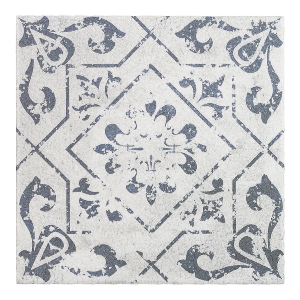 Cardoso Deco Squares 6-in x 6-in Matte Porcelain Encaustic Floor and Wall Tile (0.24-sq. ft/ Piece) | - Elida Ceramica LW0319301
