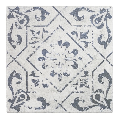 Elida Ceramica Cardoso Deco Squares 6, Blue And White Ceramic Wall Tiles