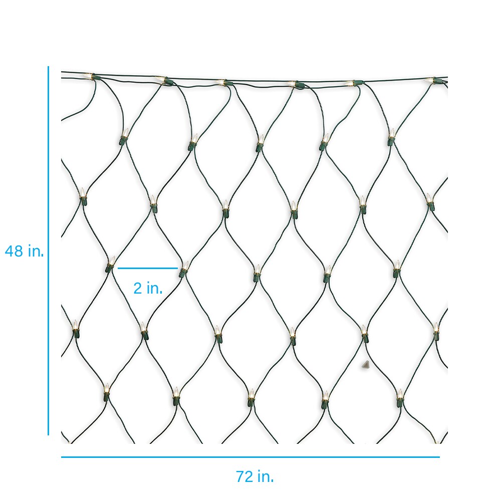 Holiday Living W11E0108 Christmas-Net-Lights - View #4