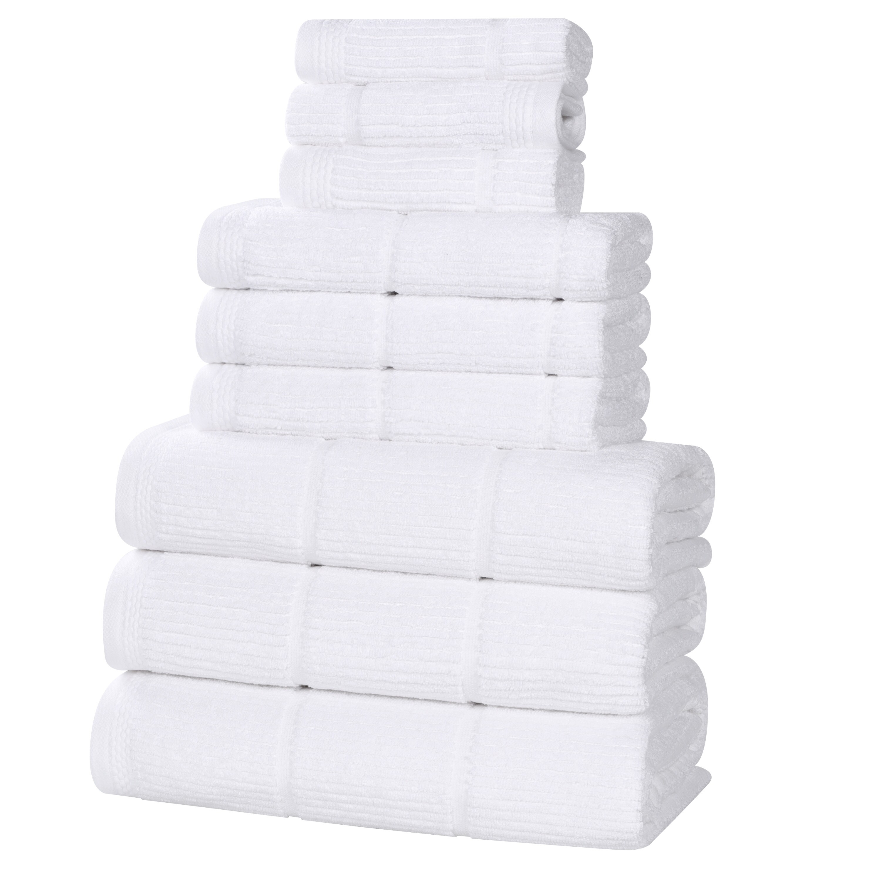 Superior MILO 9PC SET WH Bath-Towels - View #2