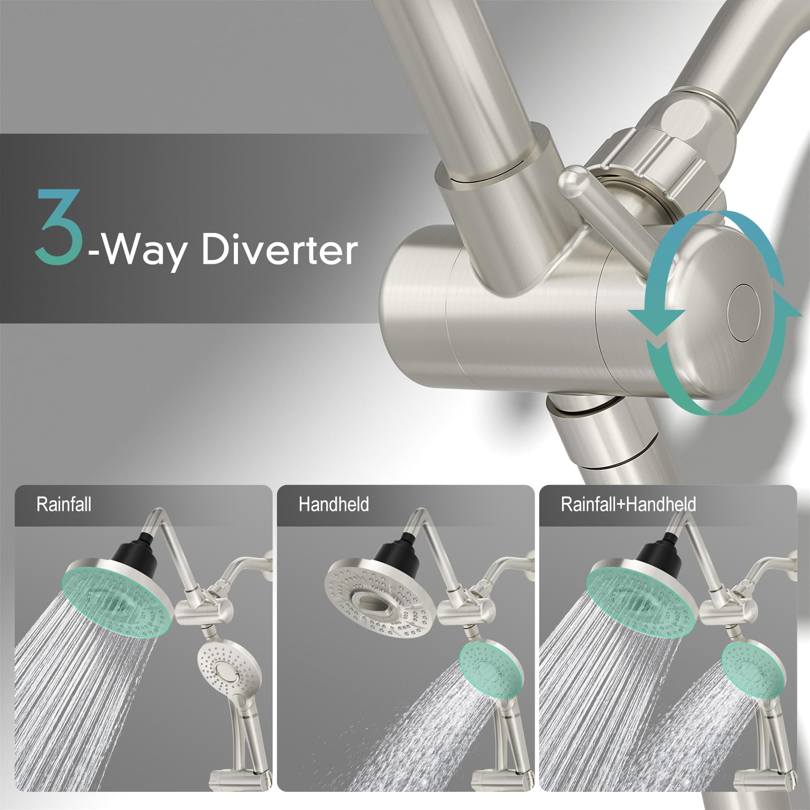 Ahfiwaso LAH0812H337 Fixed-Showerhead - View #5