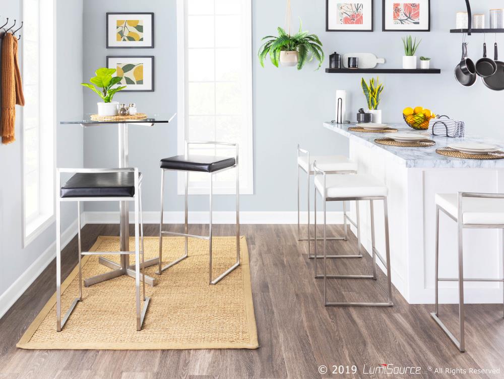 LumiSource BT-FUJISQ SS+GL Dining-Tables - View #9