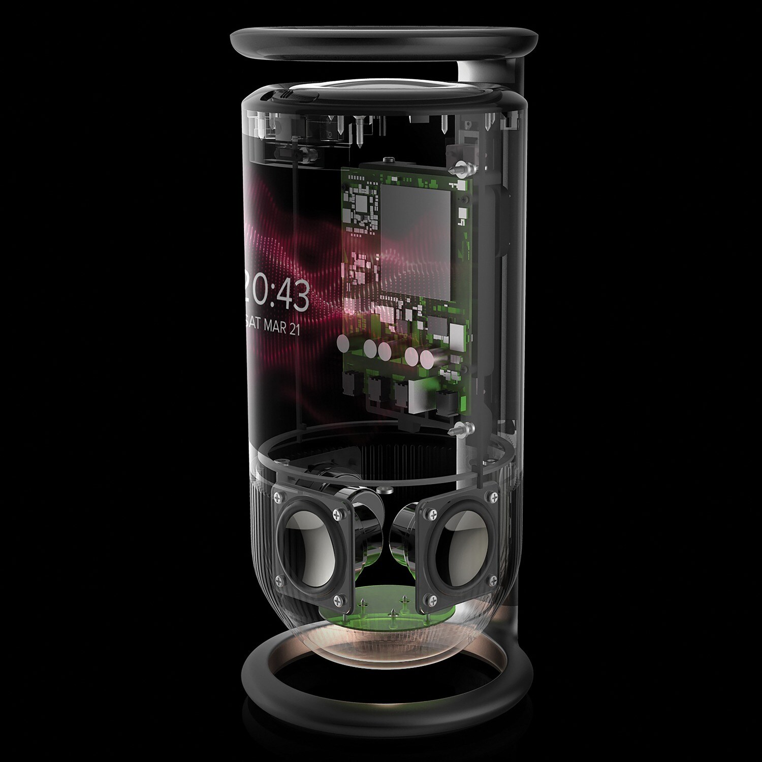 Cleer MIRAGE1WFBLKUS Portable-Speakers - View #6