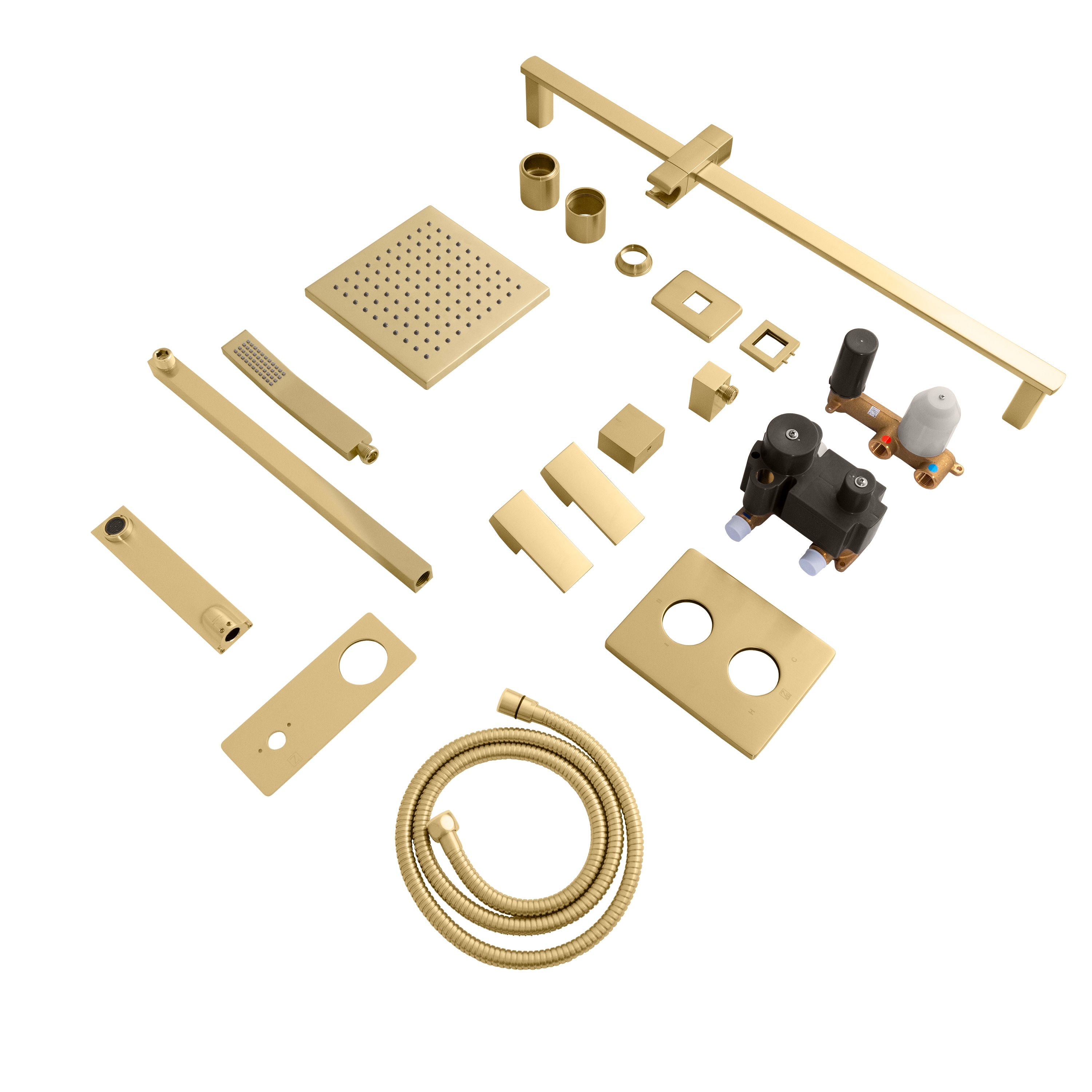 ZLINE KITCHEN & BATH BLS-SHS8-CB Showerhead-Bar-Panels - View #2