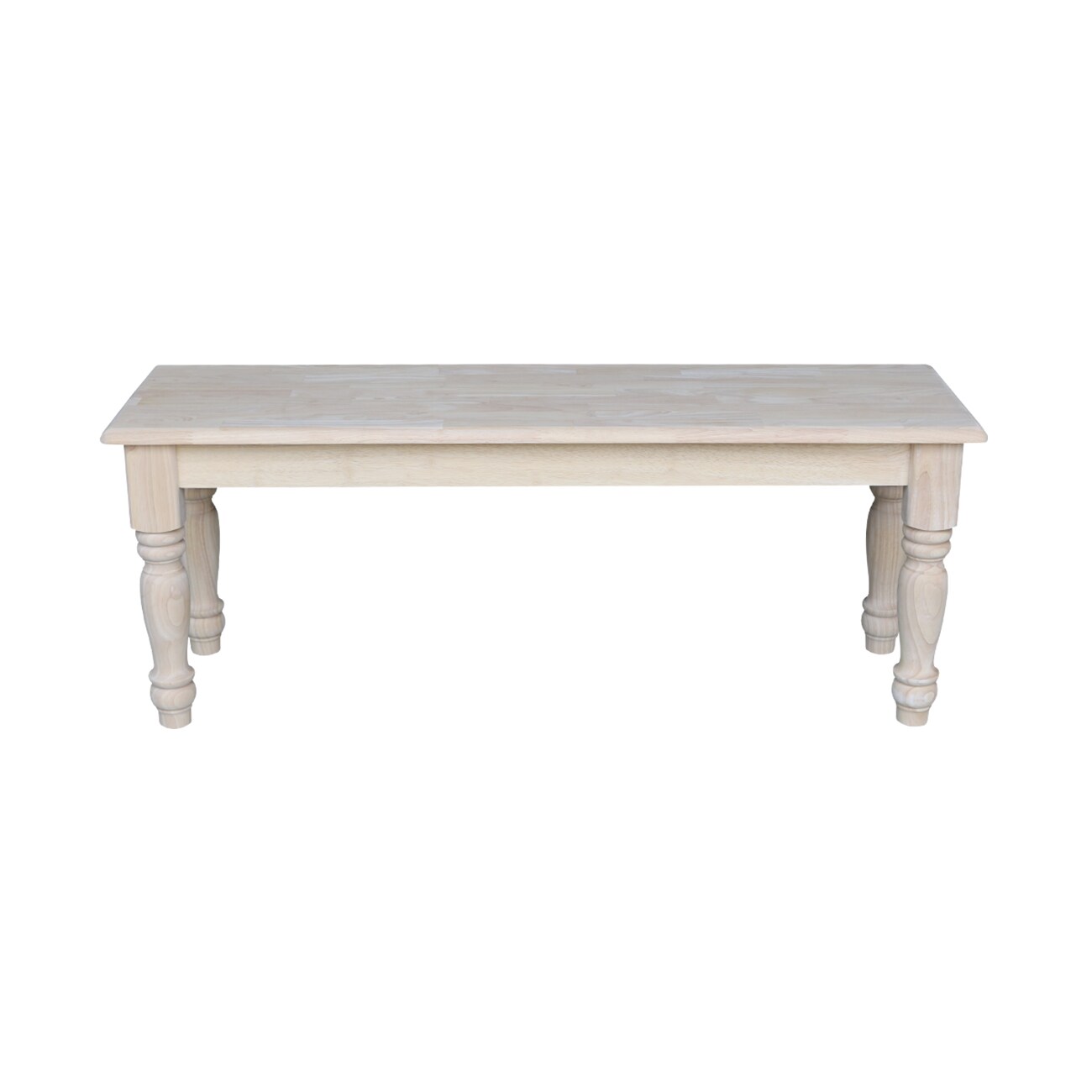 Unfinished farmhouse bench discount