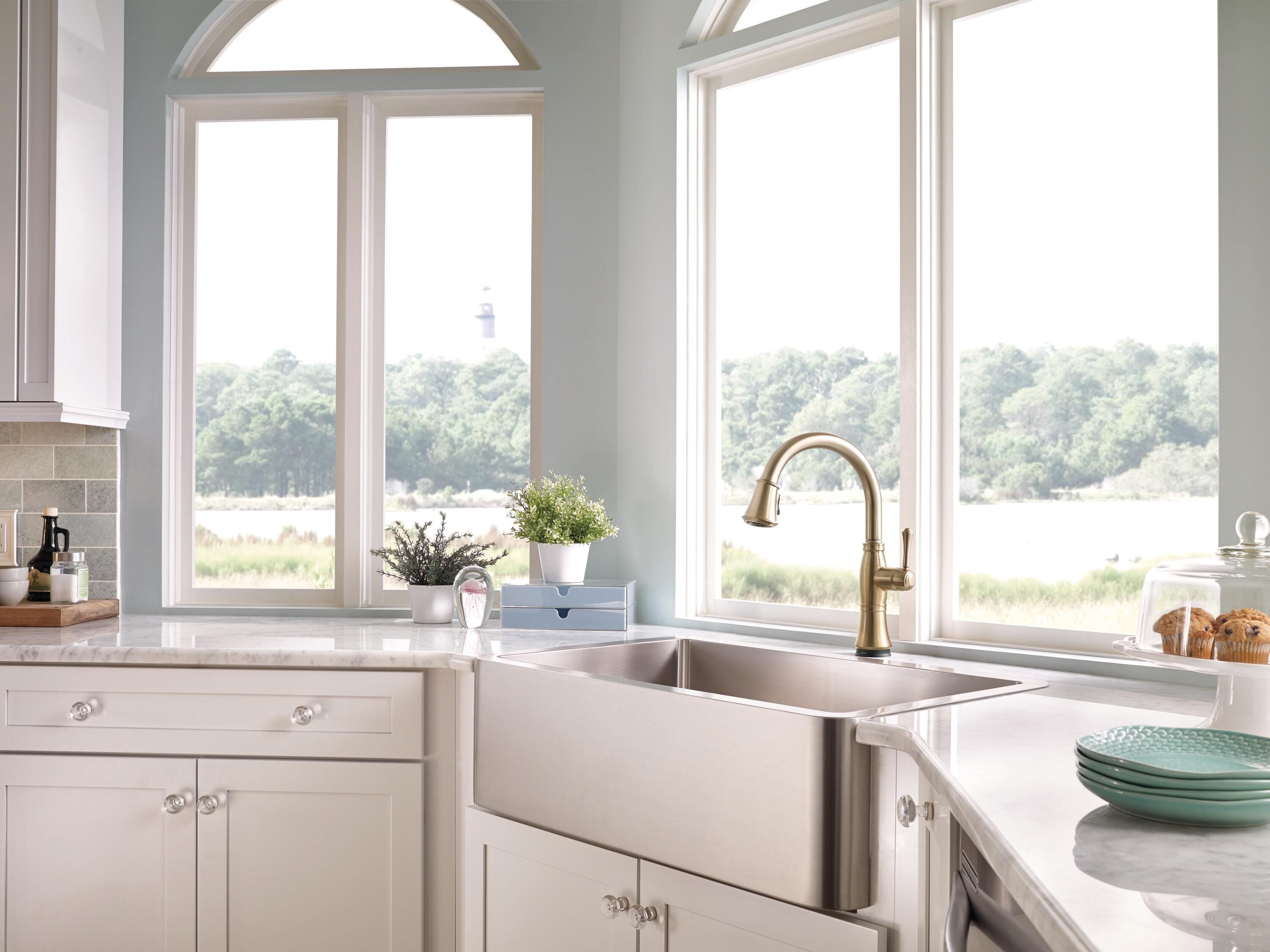 Delta 9197T-CZ-PR-DST Kitchen-Faucets - View #2