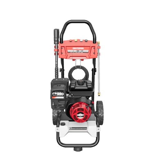 CRAFTSMAN 3000 PSI 2.3 GPMs Cold Water Gas Pressure Washer with 4 Spray Tips CMXGWAS020790 at Lowes