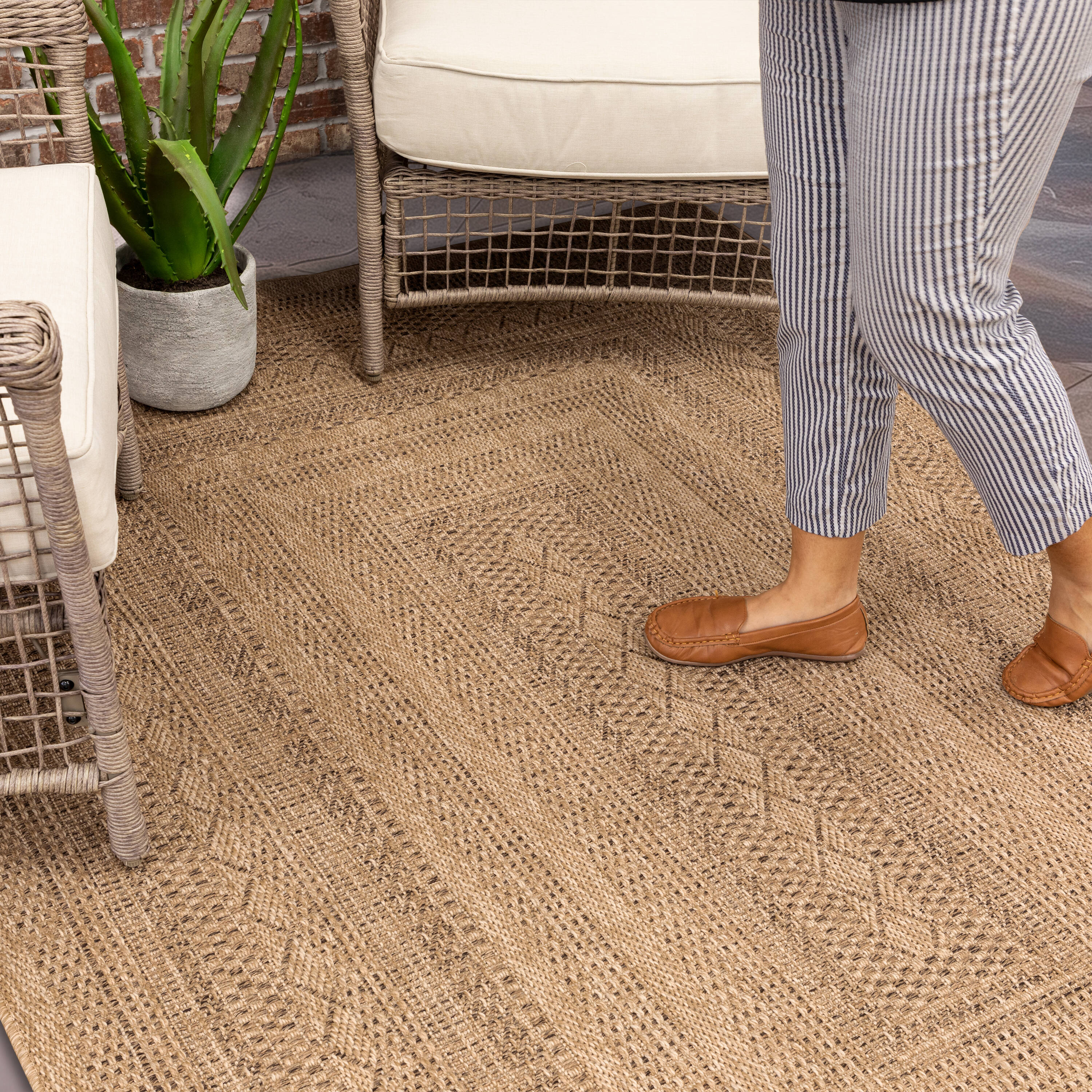 allen + roth with STAINMASTER R1337 429 063090 rugs - View #6