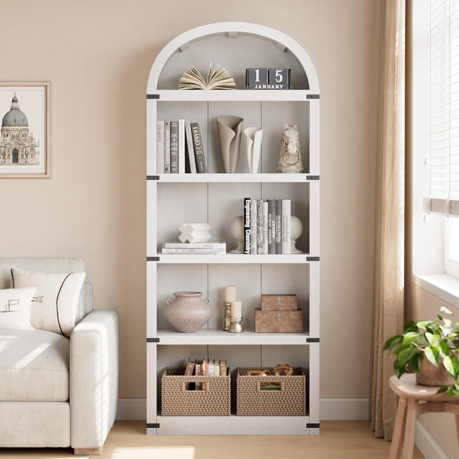 WhizMax XSN-PHO-16731-WH bookcases - View #6