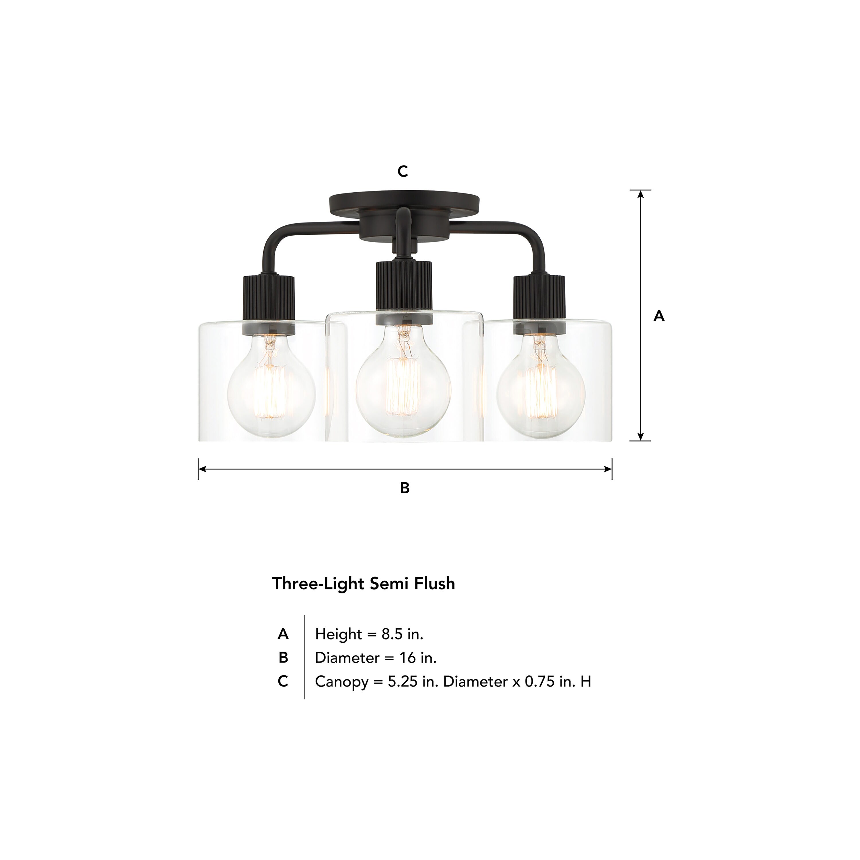 Designers Fountain D285M-SF-MB flushmounts - View #7