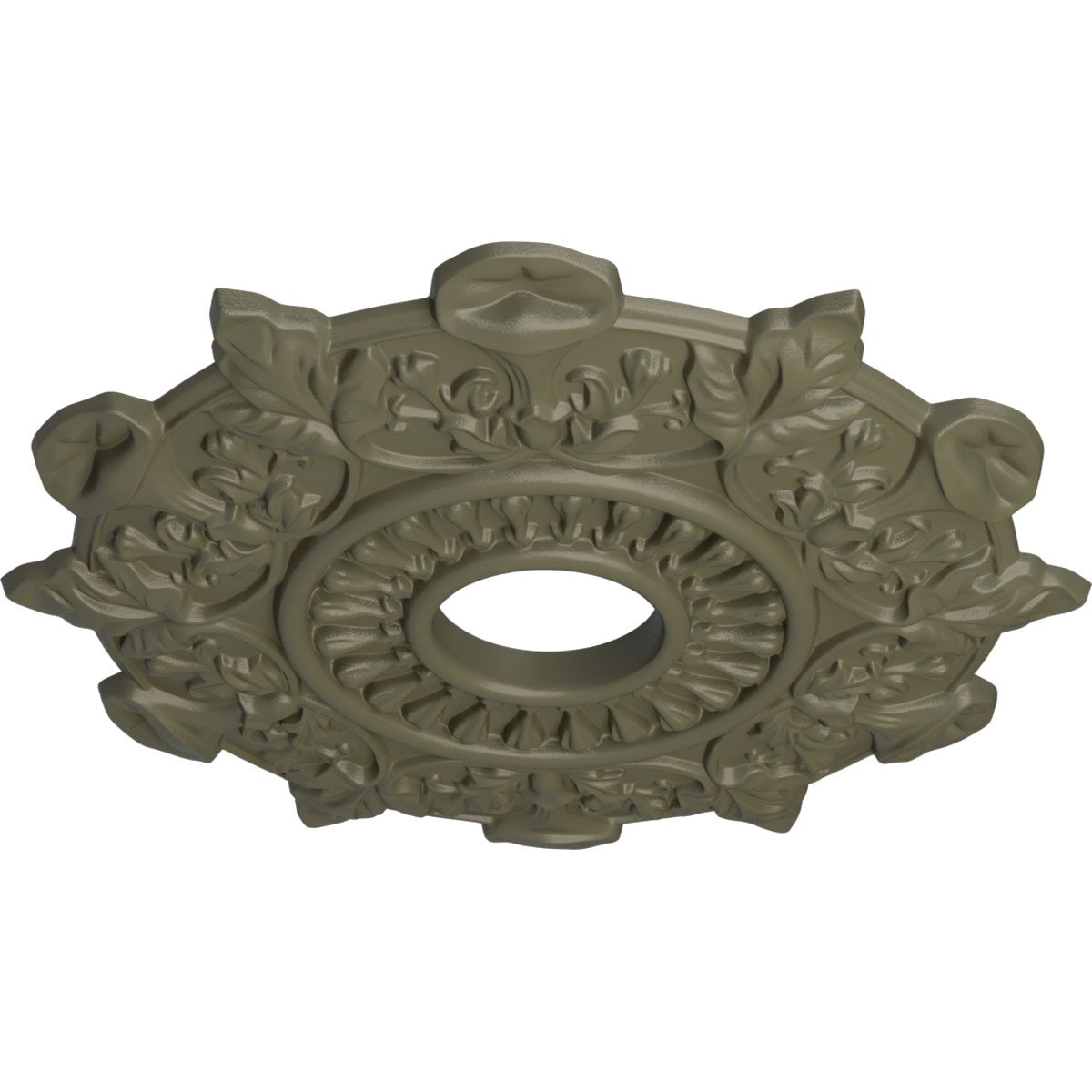 Ekena Millwork CM17PRSSF Ceiling-Medallions - View #2