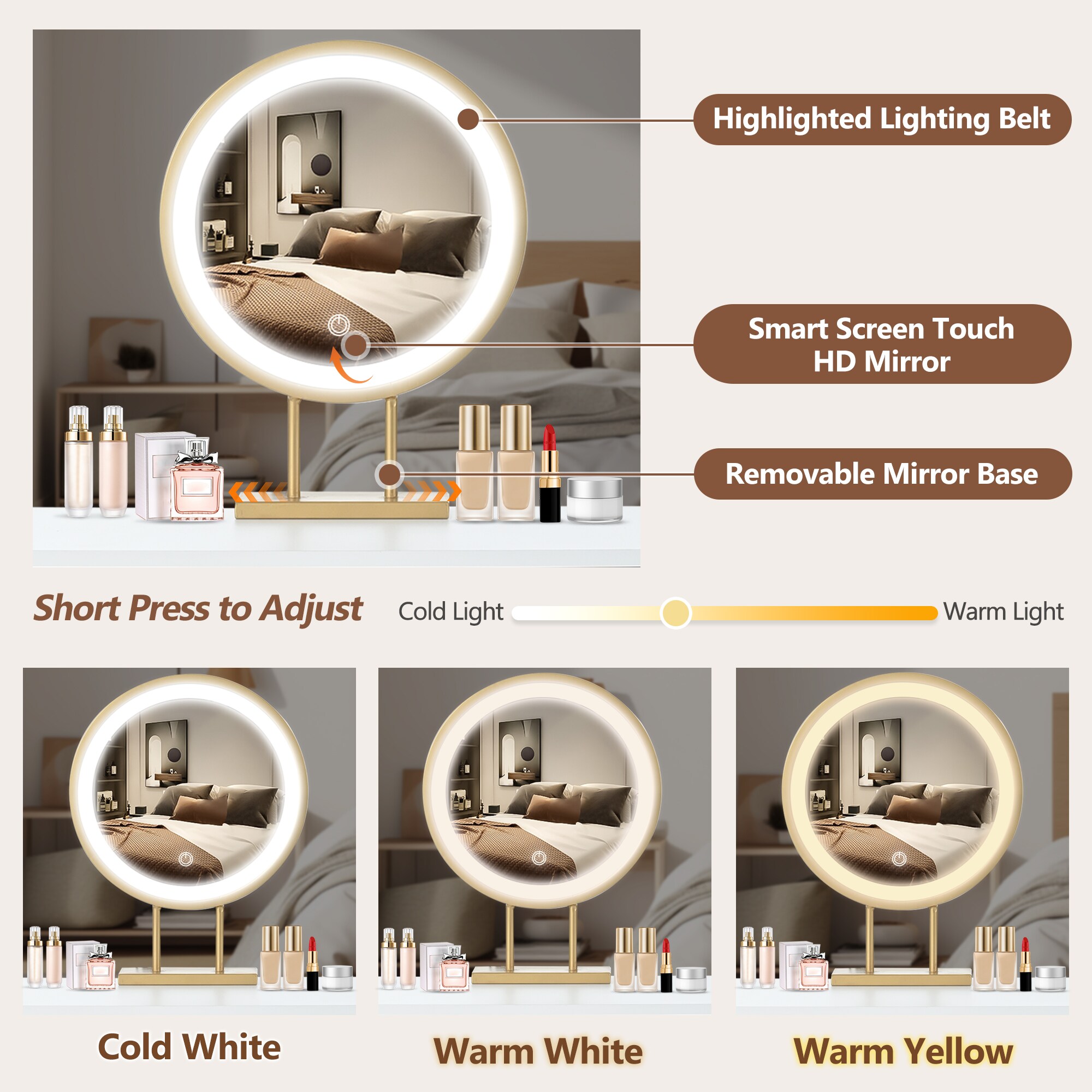 ModernLuxe N704P210486K Bedroom-Vanities - View #4