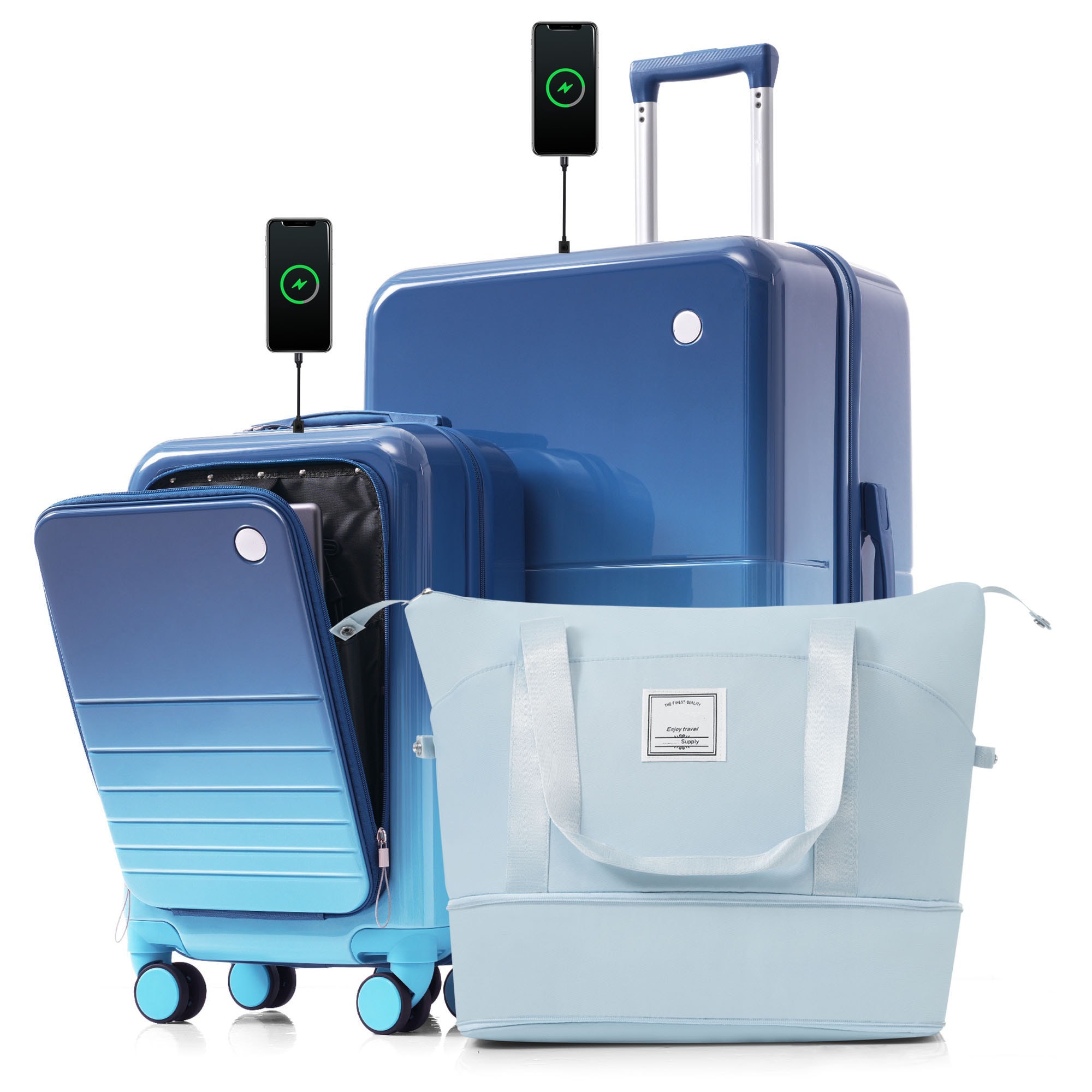 SINOFURN SYD9600001BL Luggage-And-Luggage-Sets - View #4
