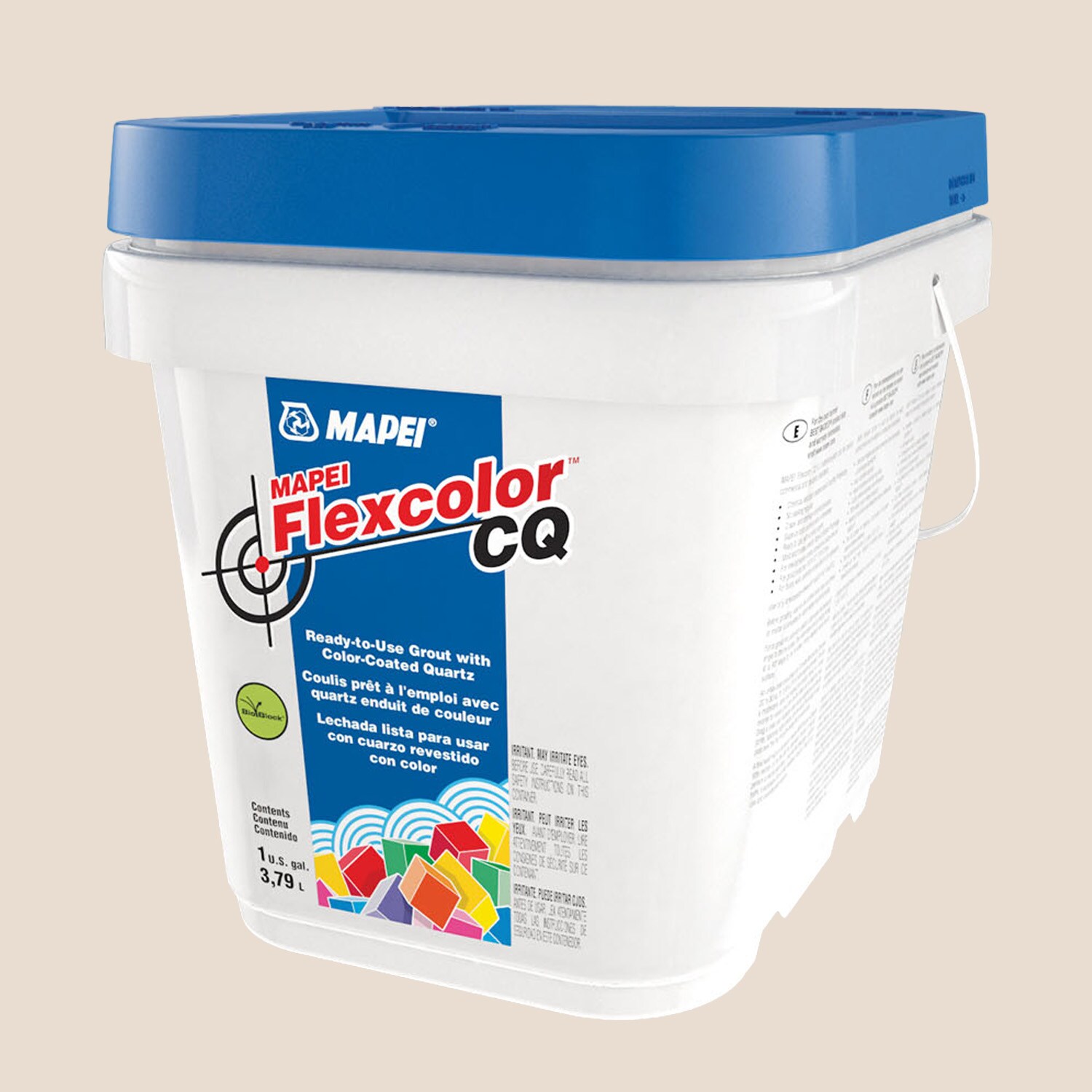 MAPEI 4KA522204 Flexcolor CQ Honey Butter #5222 Sanded Acrylic Premix Grout (1-Gallon)