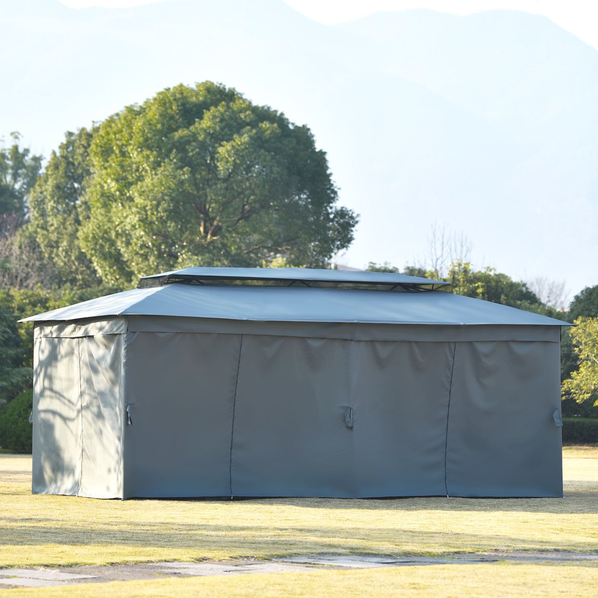 Bayfeve BFG-1601A Wood-Resin-Gazebos - View #4