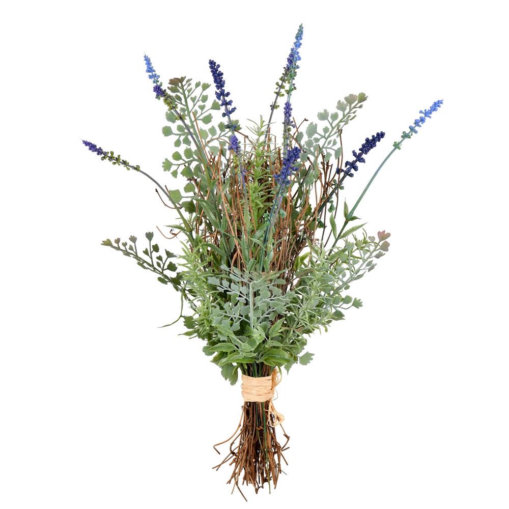 Vickerman FJ190120 20.5-in Green Indoor Lavender Artificial Flower